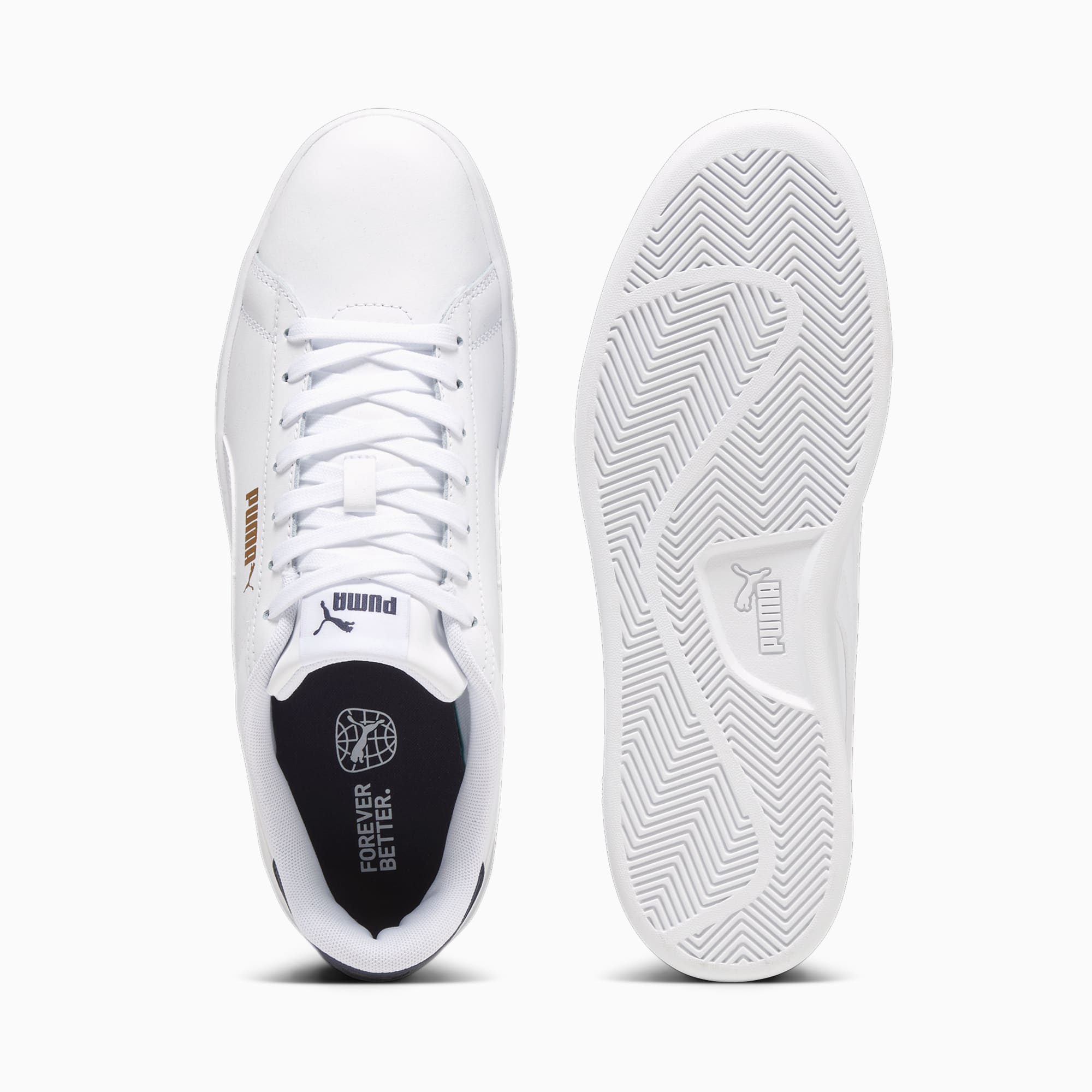 Buy Puma Unisex-Adult Smash 3.0 Black-White Sneaker - 11UK (39523101) at