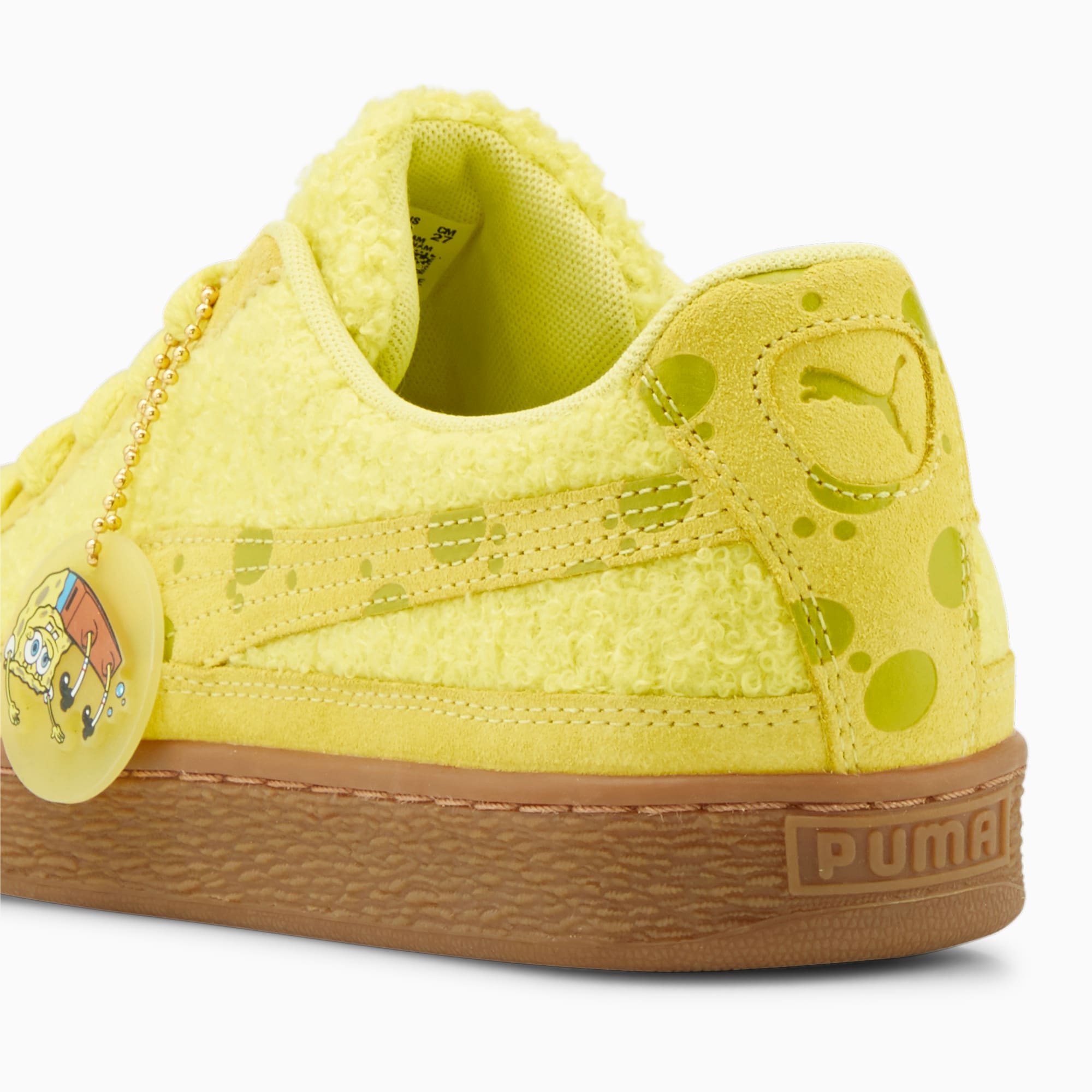 Sneakers Suede PUMA x BOB L’ÉPONGE, Lucent Yellow-Citronelle, extralarge