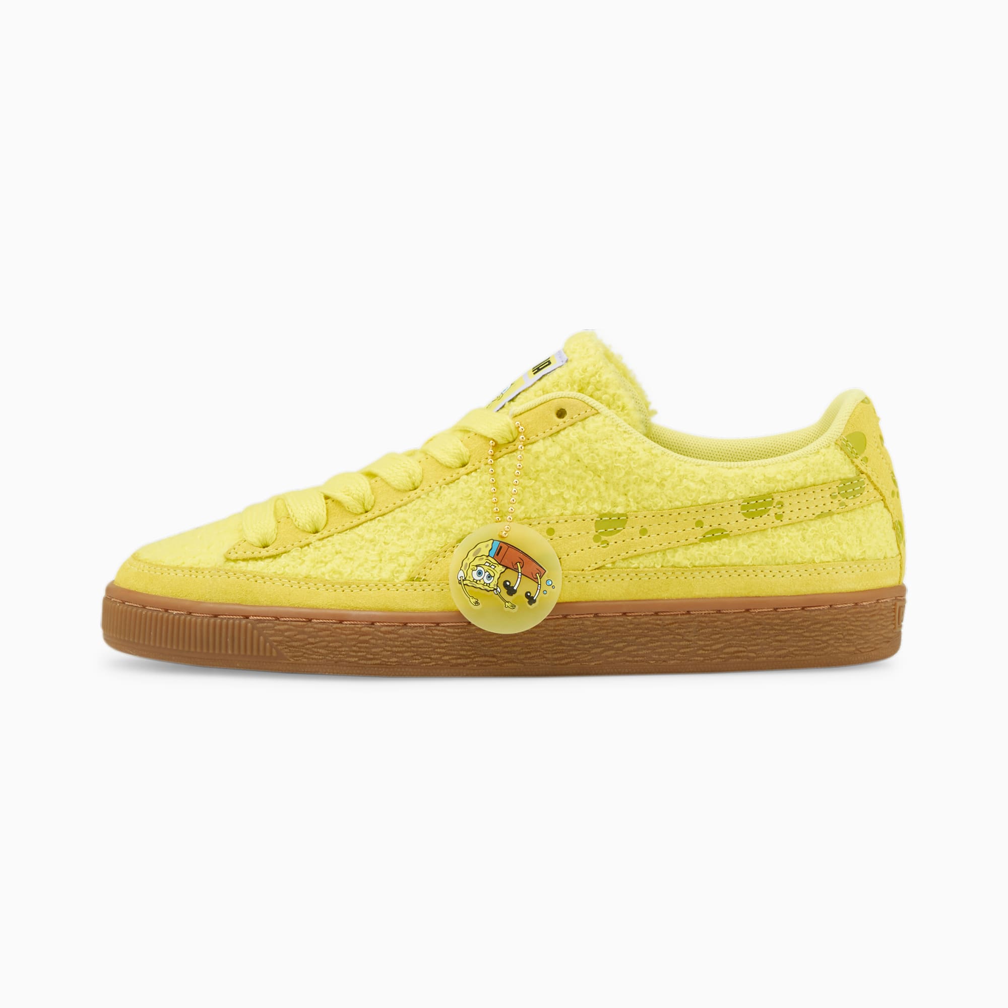Sneakers Suede PUMA x BOB L’ÉPONGE, Lucent Yellow-Citronelle, extralarge