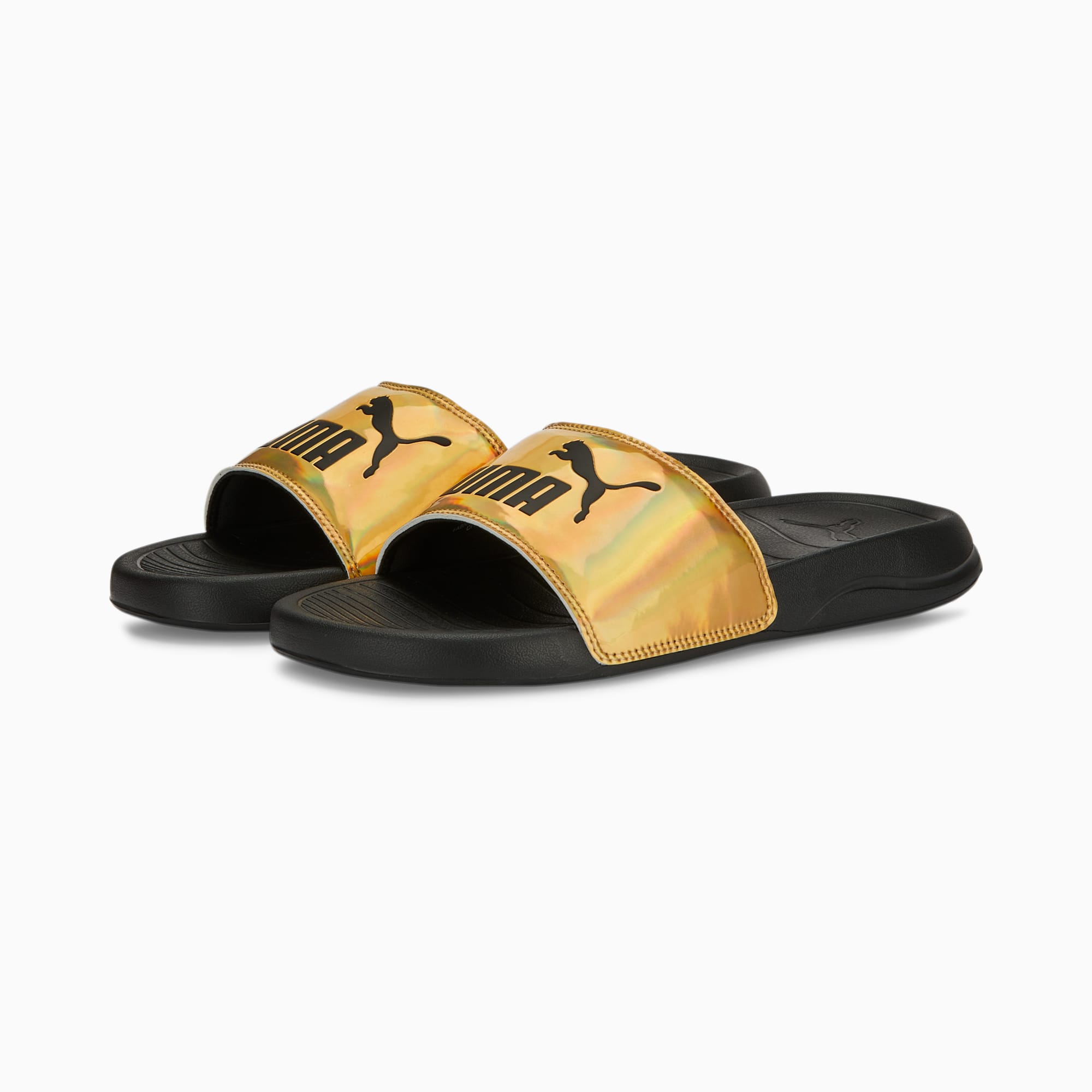 Puma iridescent slides online