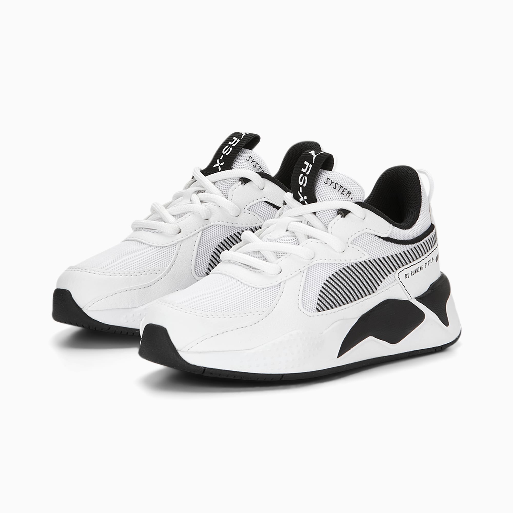 RS-X Sneakers Kids, PUMA White-PUMA Black, large