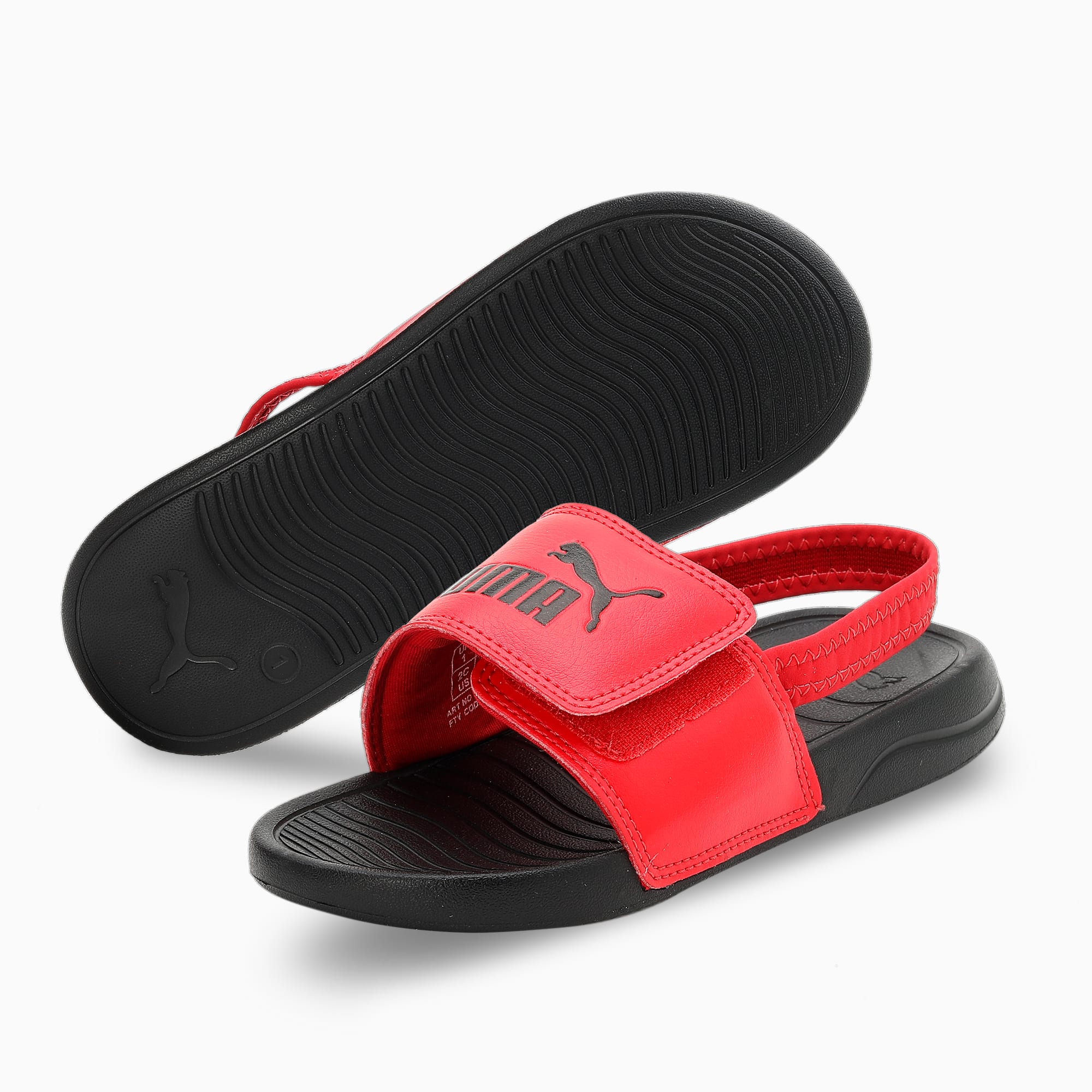 Puma slides for best sale boys