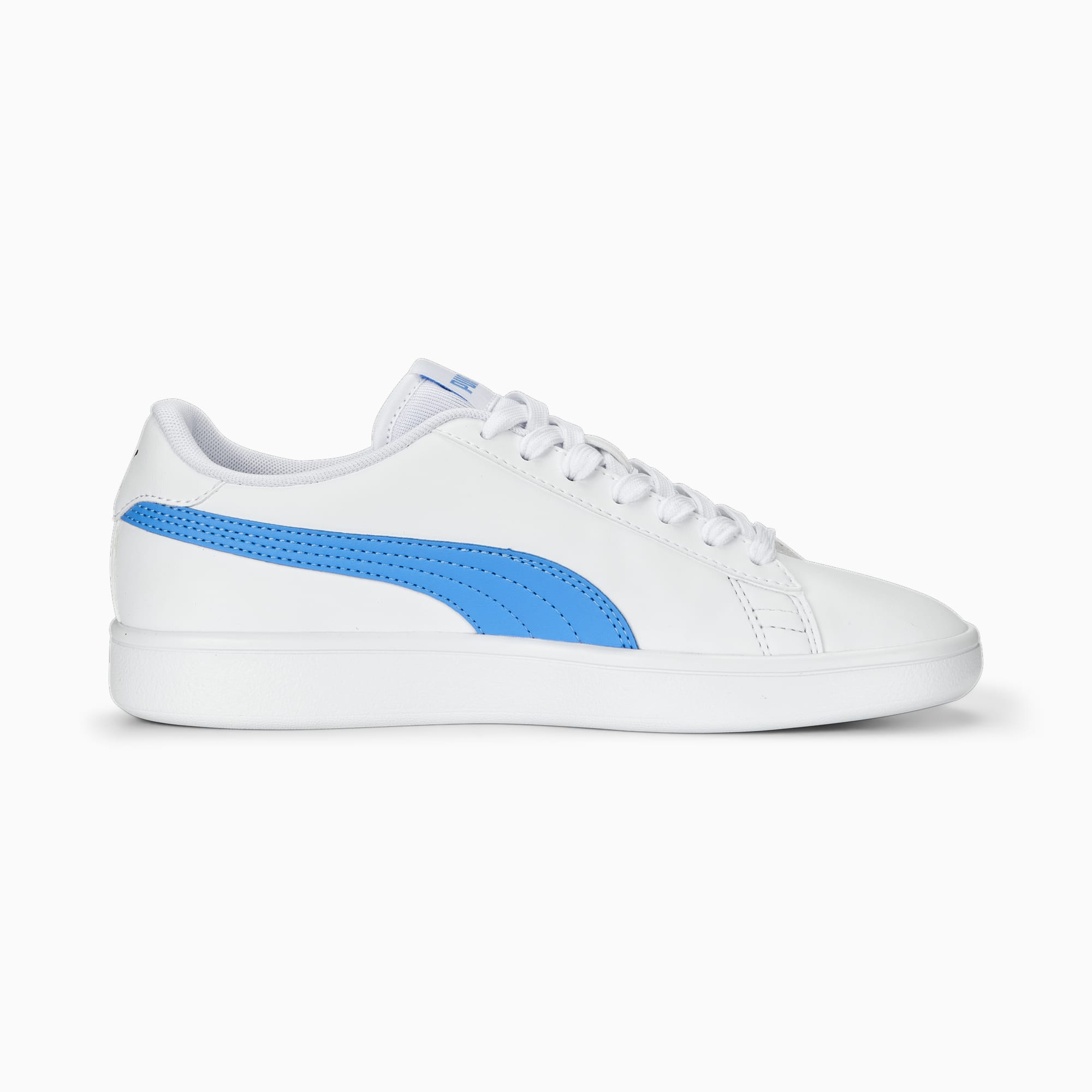 Puma Smash V2 L Junior Running Shoes White