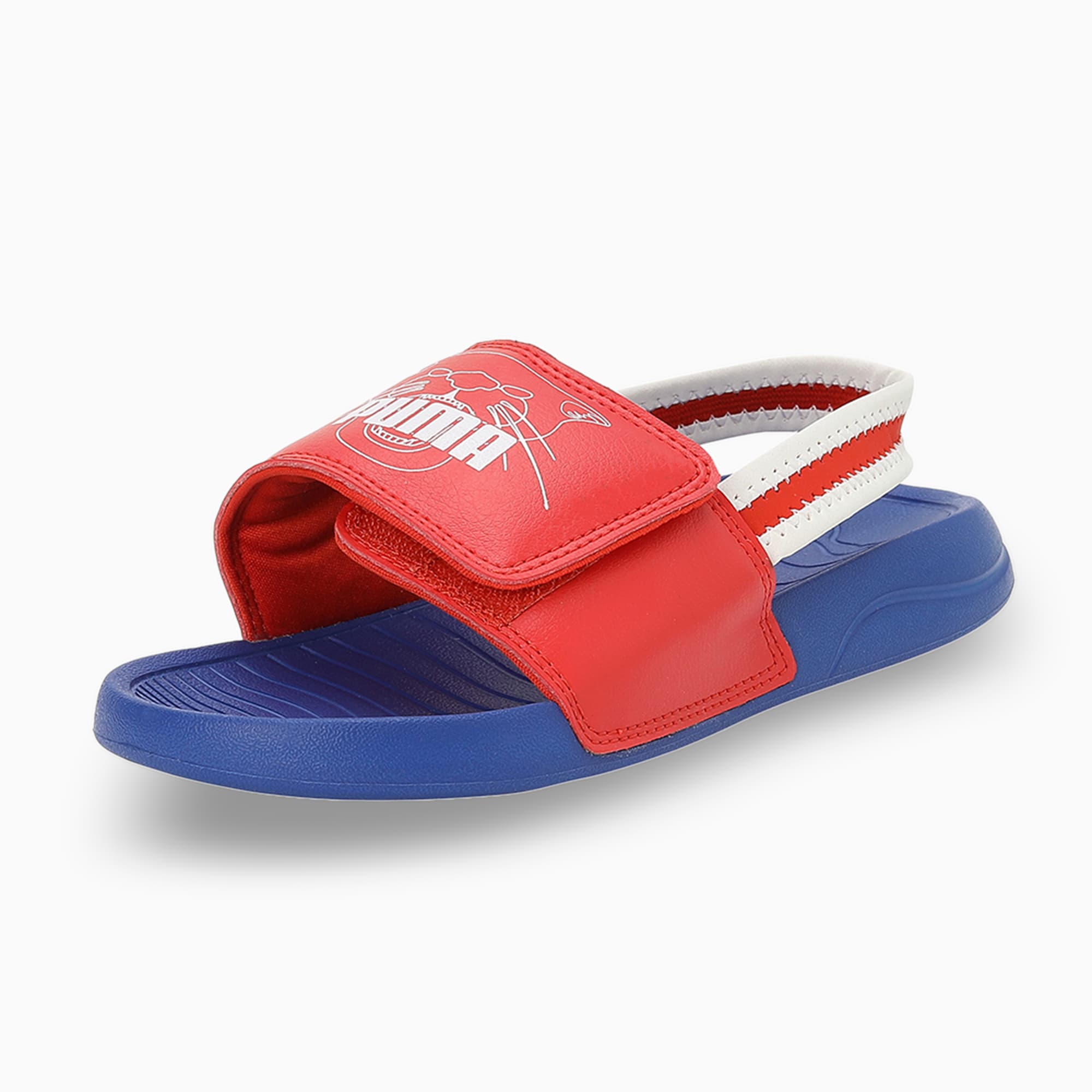 Puma slides for best sale boys
