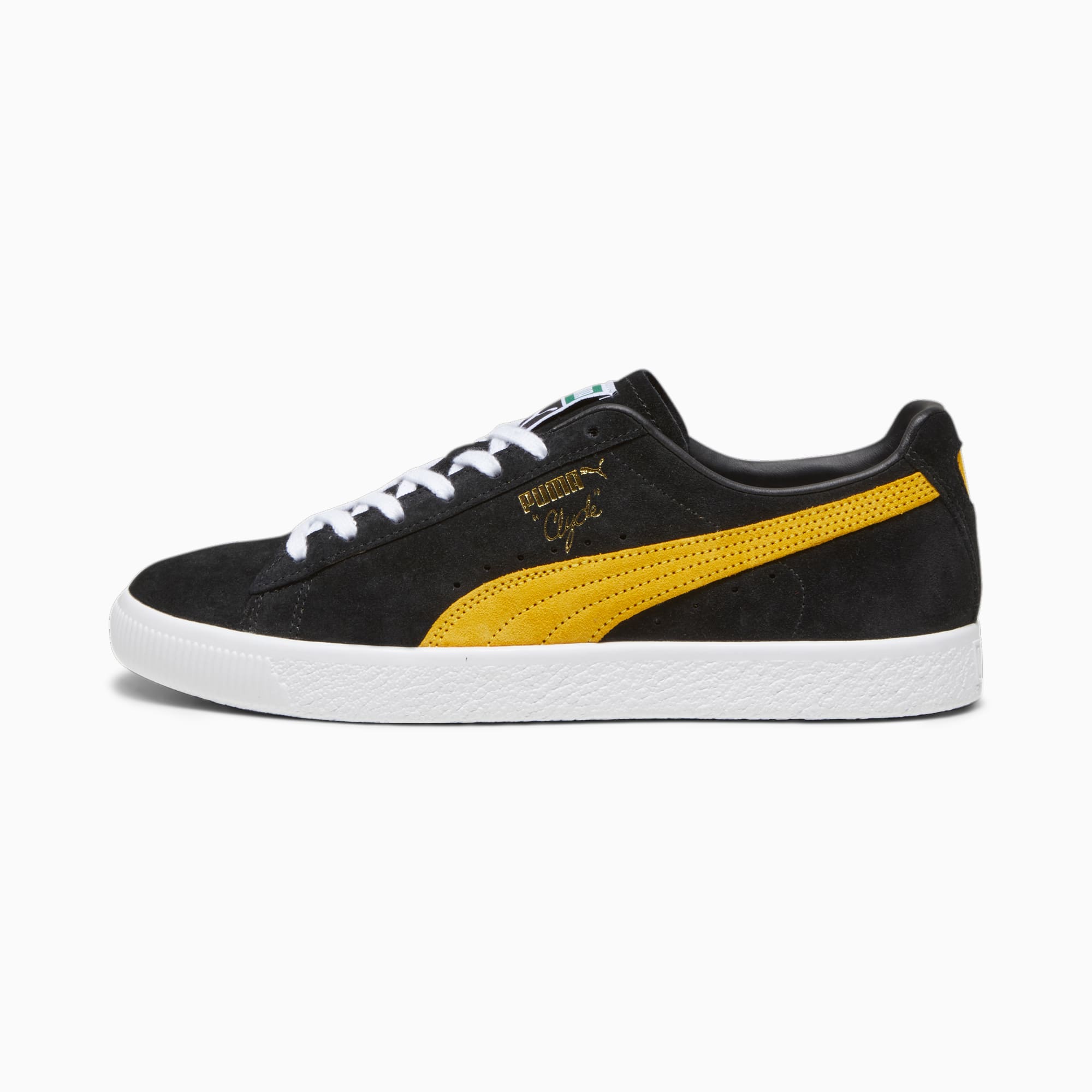 Clyde OG Sneakers | PUMA Black-Yellow Sizzle | PUMA Shop All Puma | PUMA