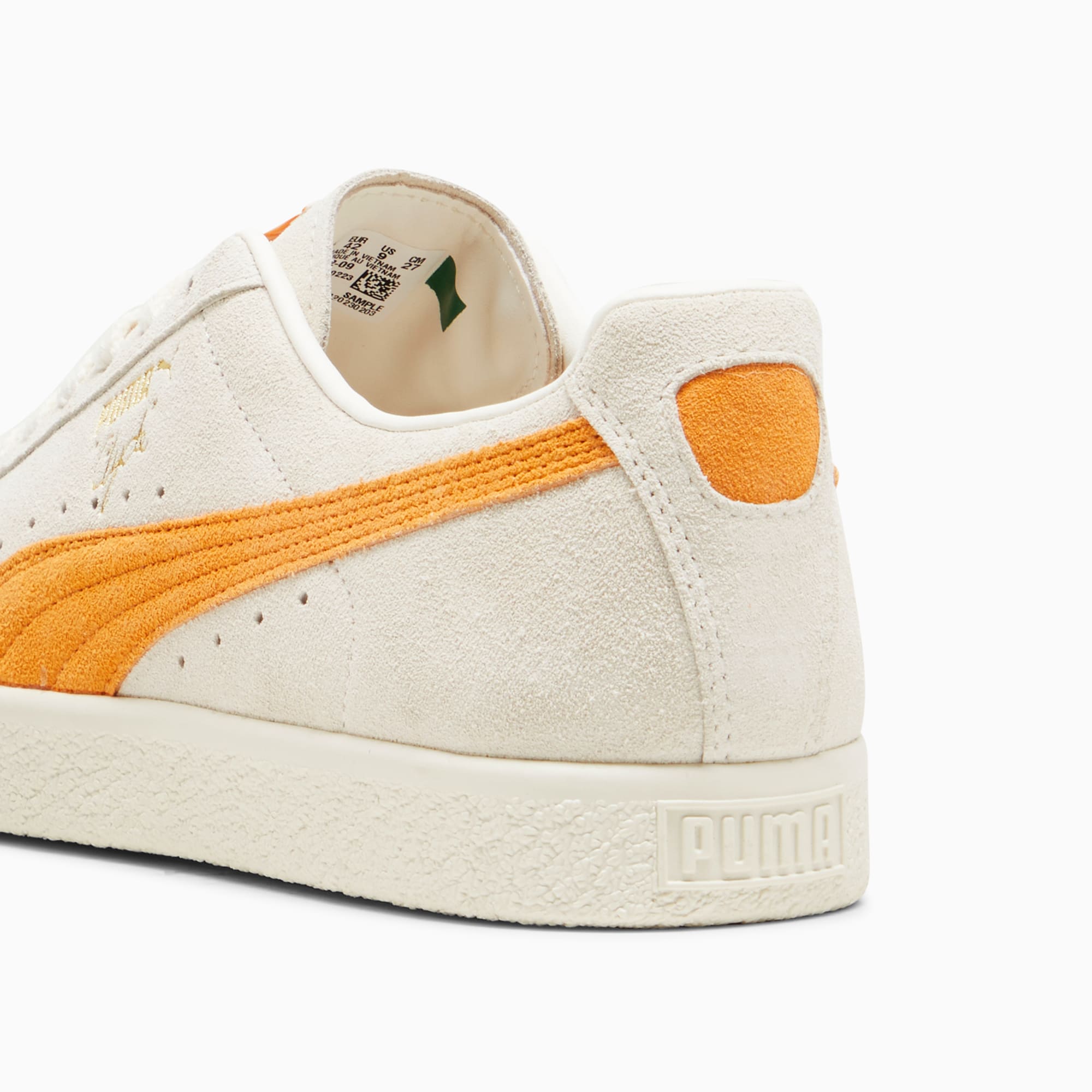 White outlet puma clyde