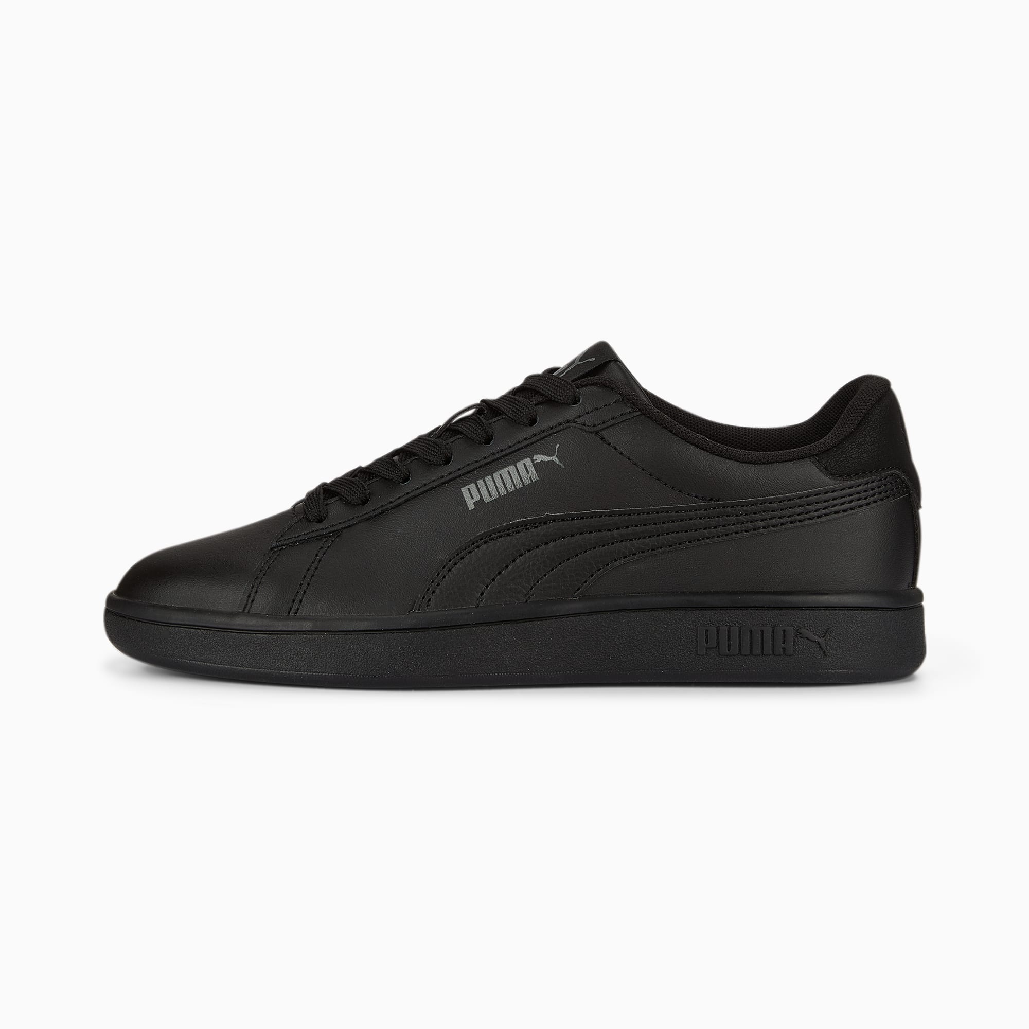 Smash 3.0 Leather Sneakers Youth | gray | PUMA