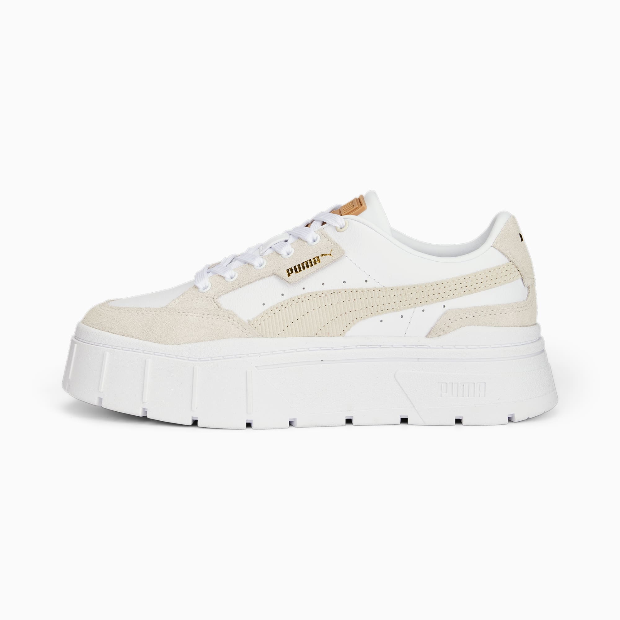 Mayze Stack Cord Sneakers Women Puma White Pristine Puma Shop All Puma Puma 8082