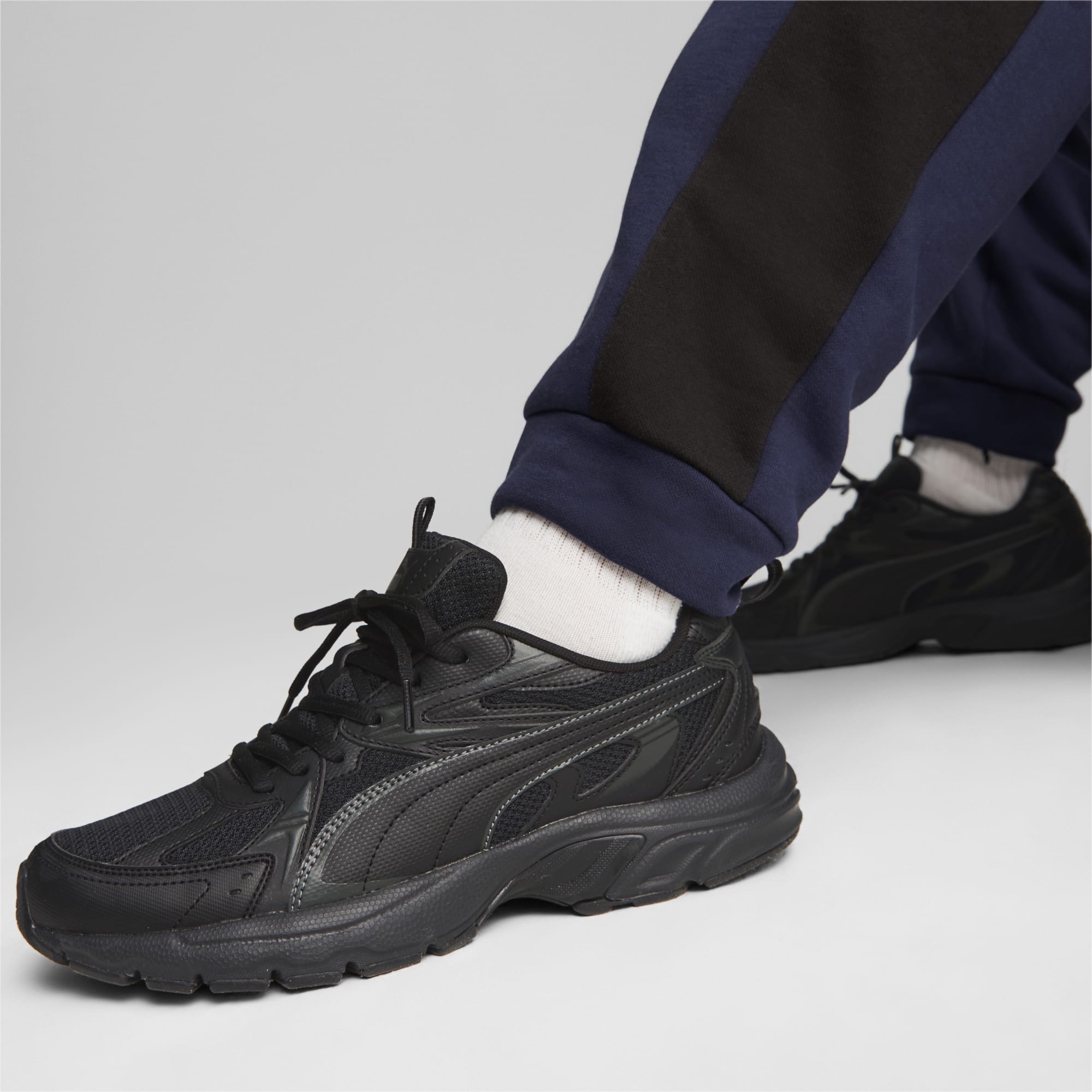 Milenio Tech sneakers, PUMA Black-Shadow Gray, large