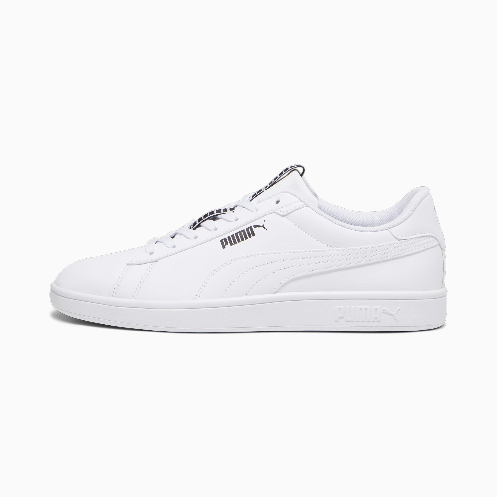 Puma smash white black discount