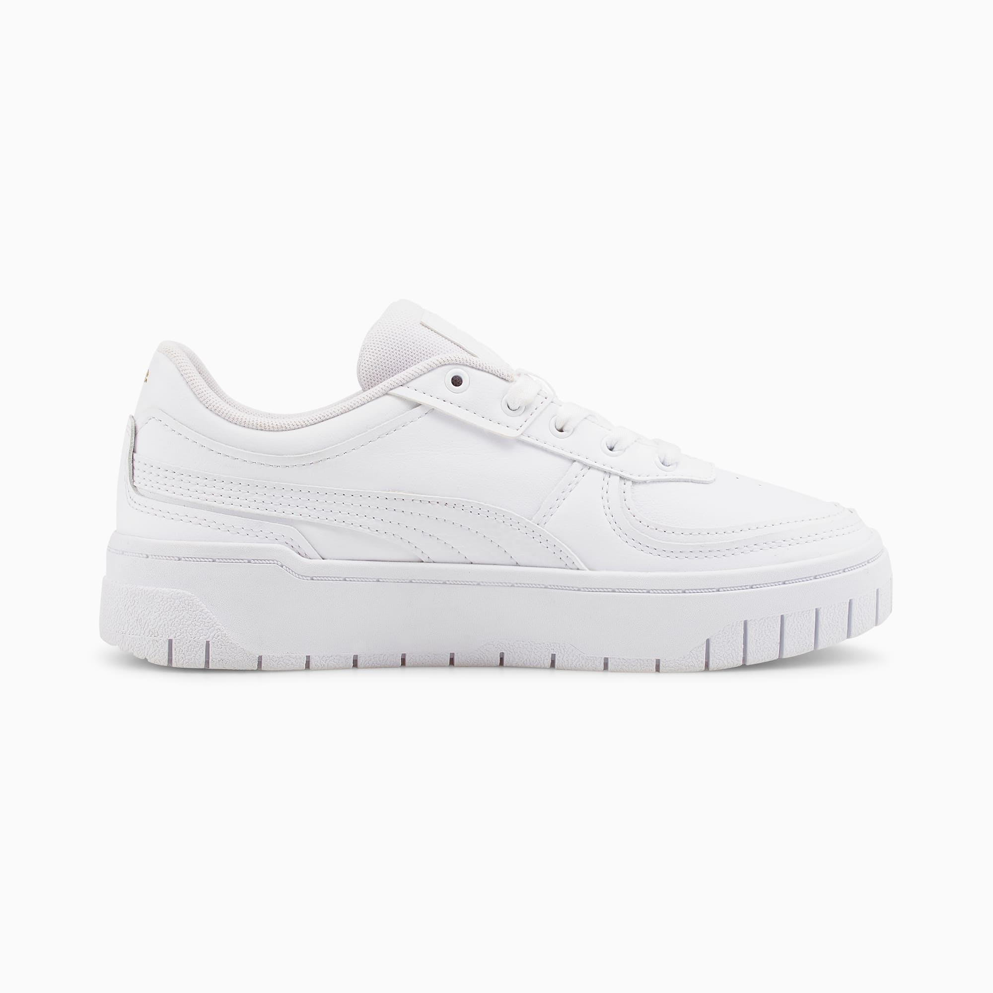All white leather pumas best sale