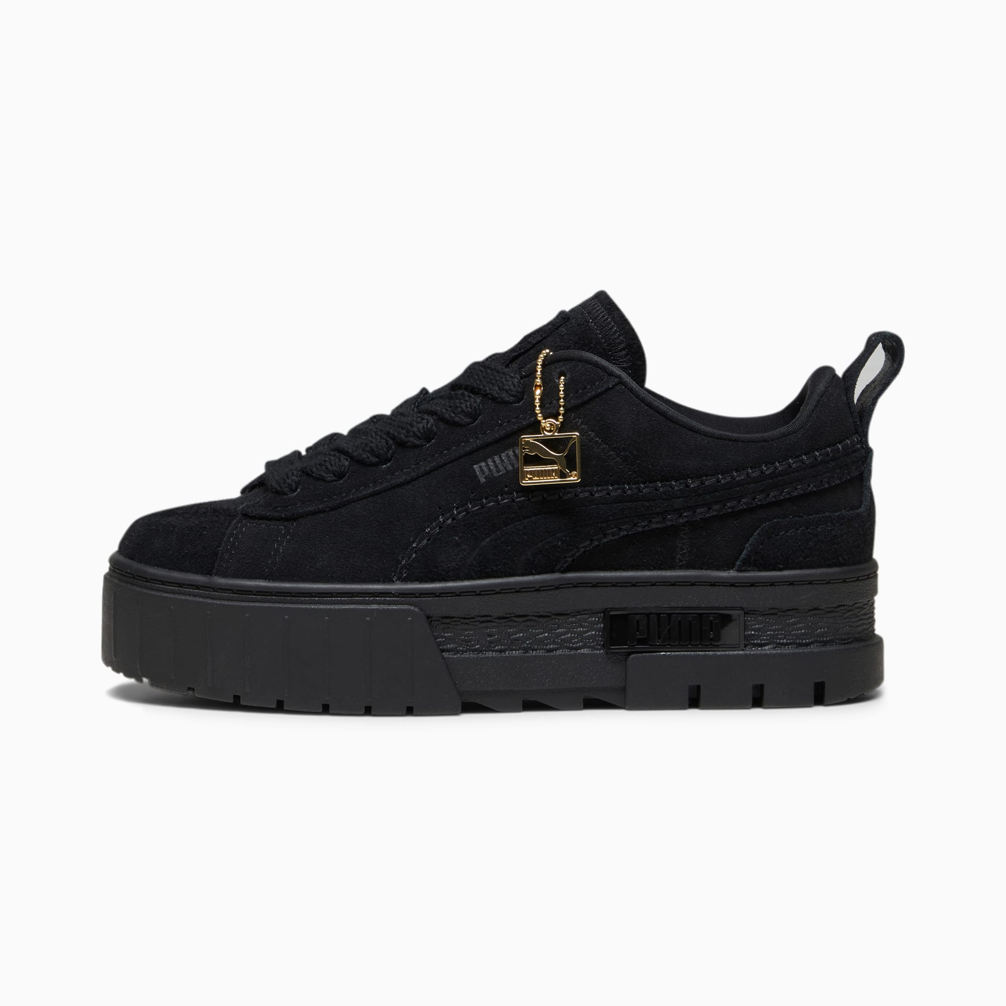Puma noir suede femme discount
