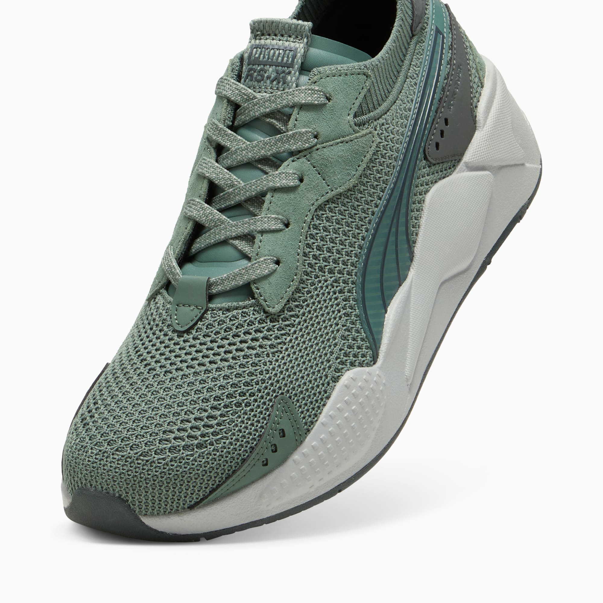 Grey and teal sneakers discount