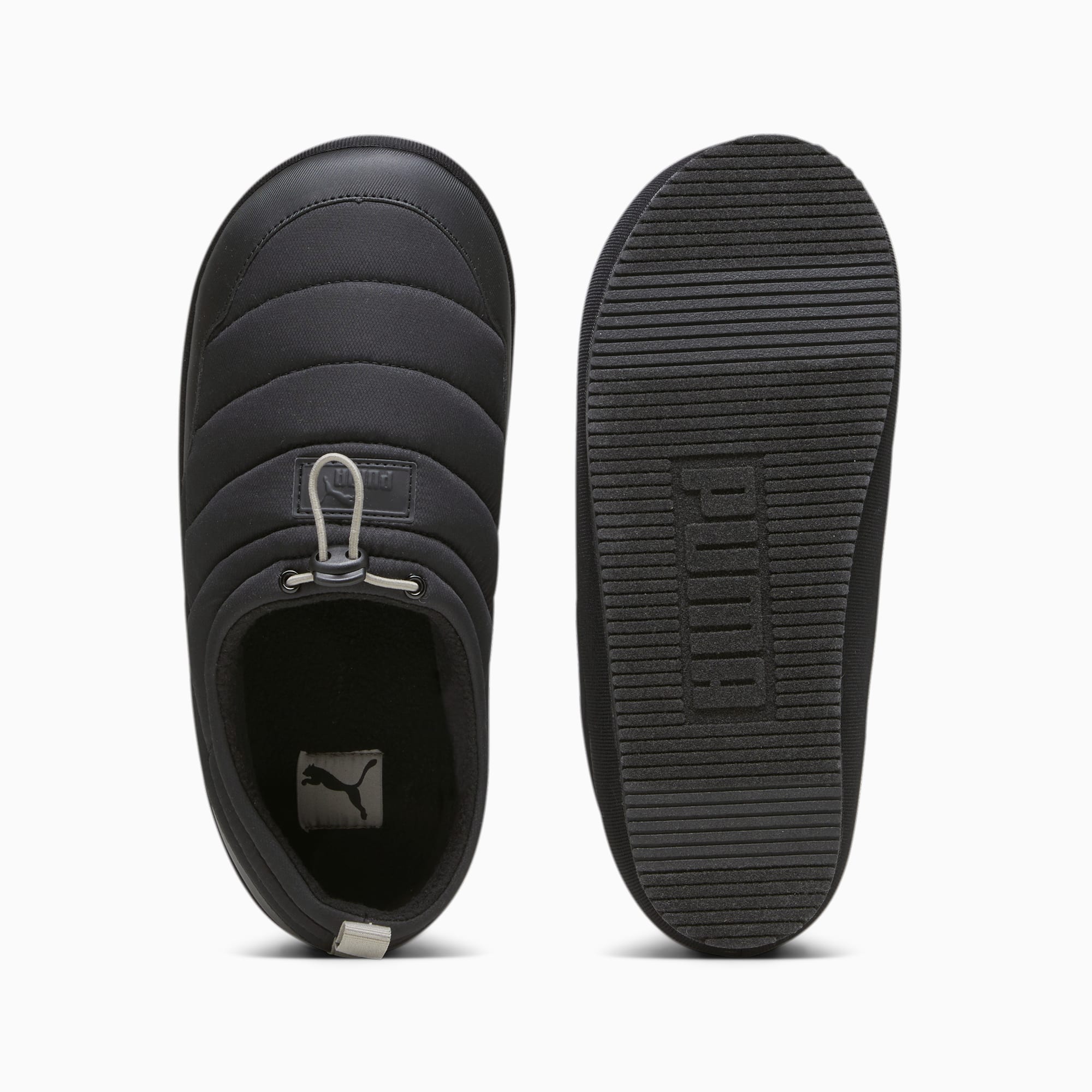 Puma black slippers online