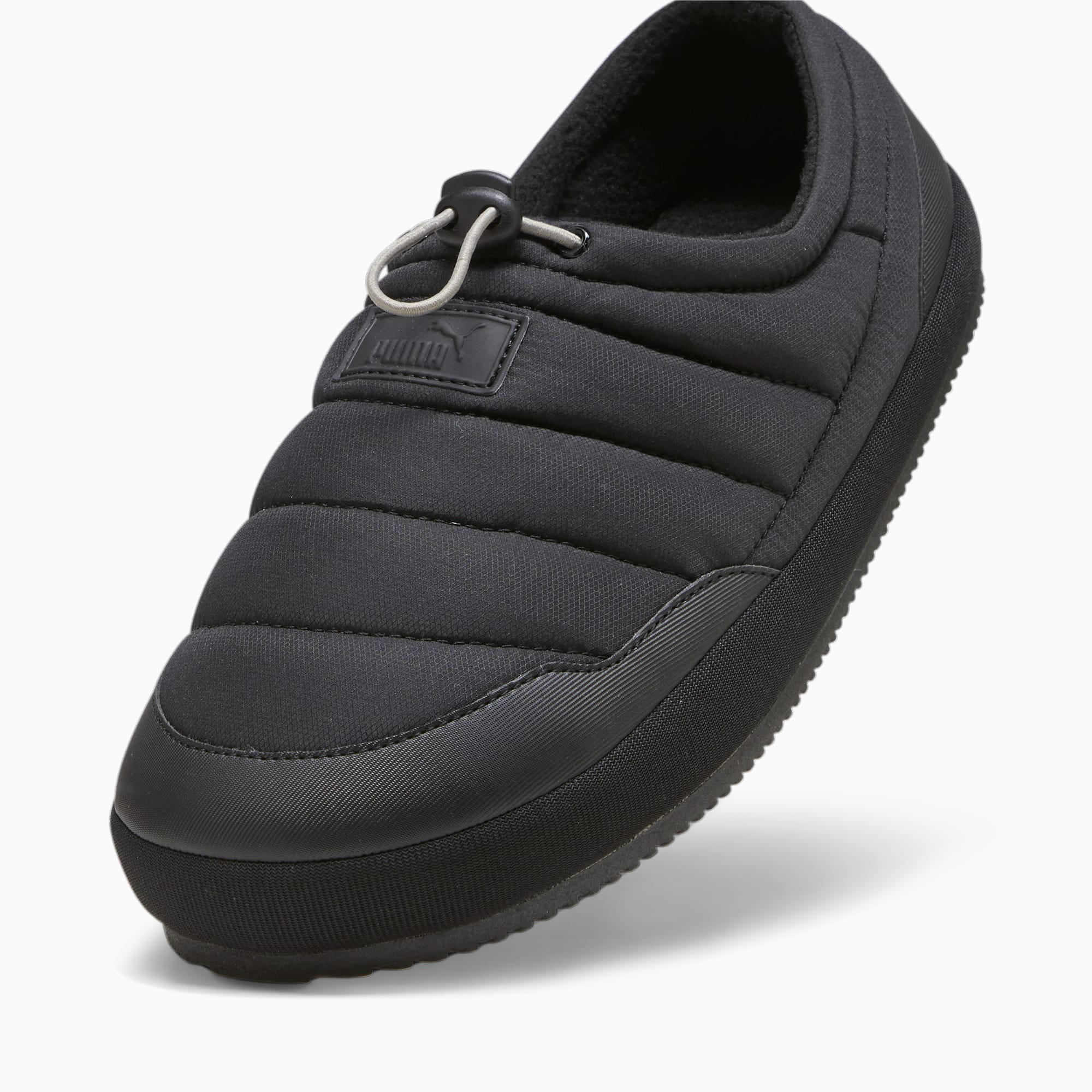 Puma gray slippers shop