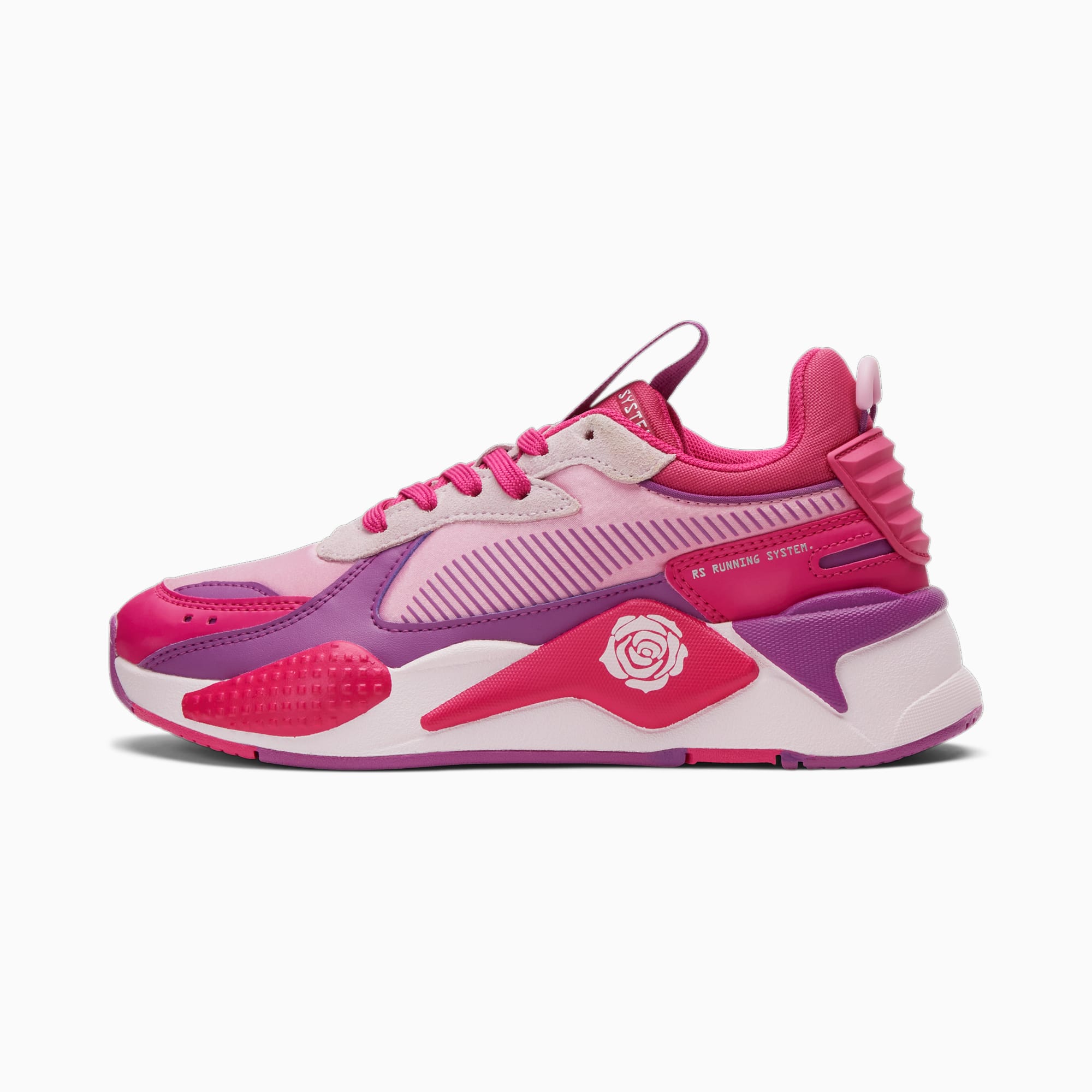 Puma RS-X Water Fight Sneakers Big Kids, Cherry Tomato Orange, 5