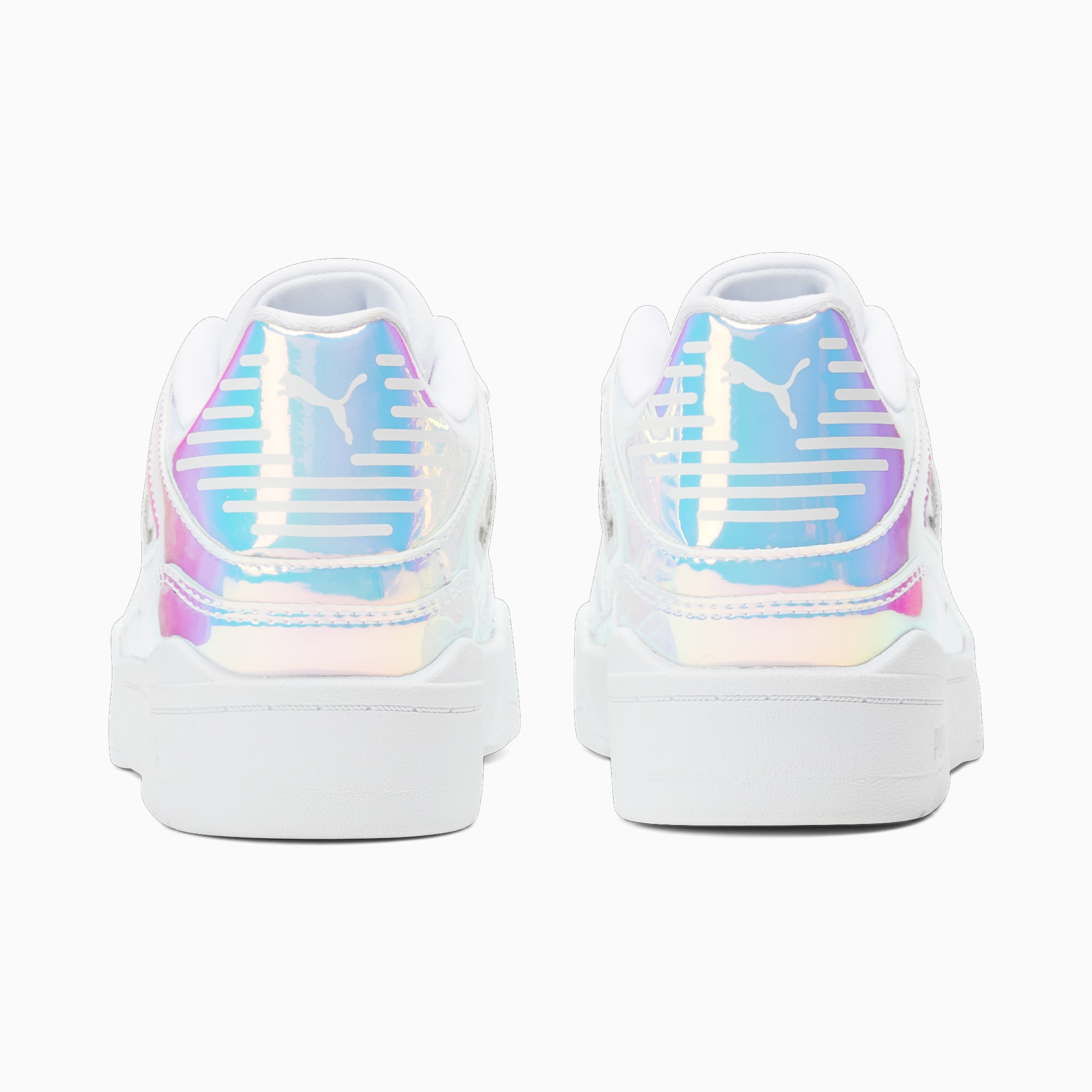 Puma new arrivals iridescent sneakers