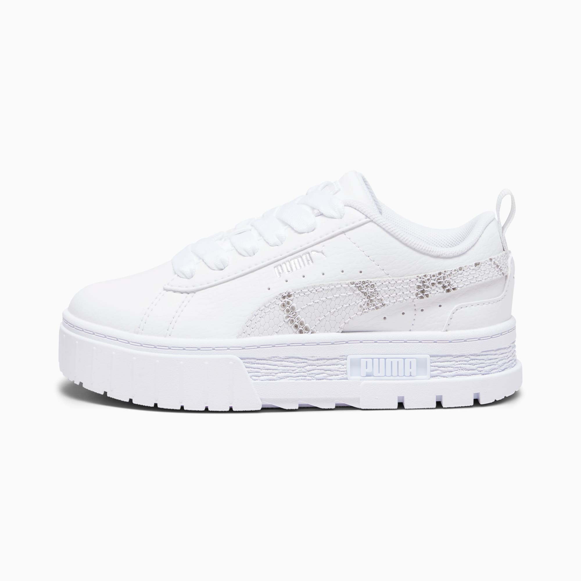 Mayze Snake Kids Sneaker gray PUMA