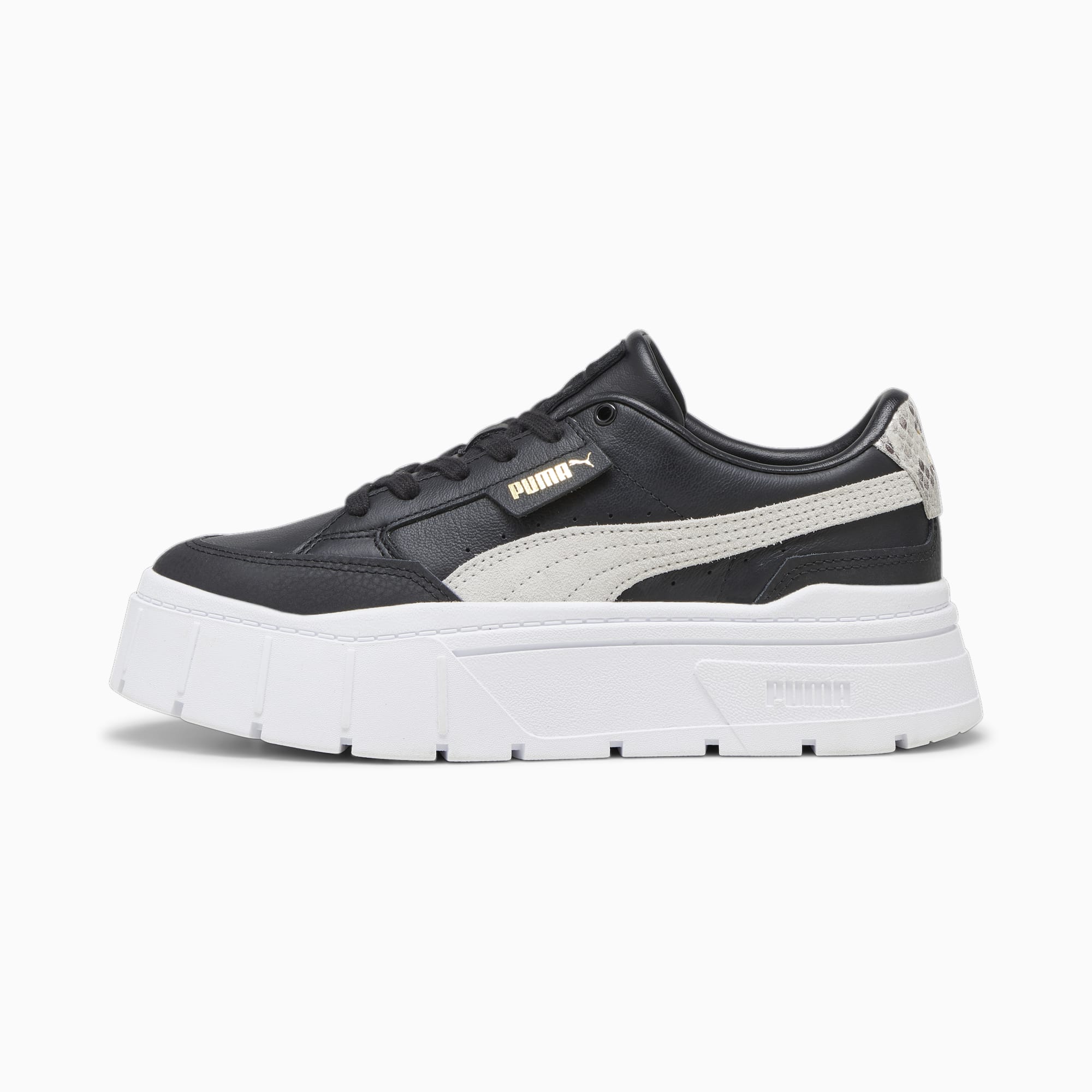 Mayze Stack Luxury Women's Sneakers | PUMA Black | PUMA Shop All Puma ...