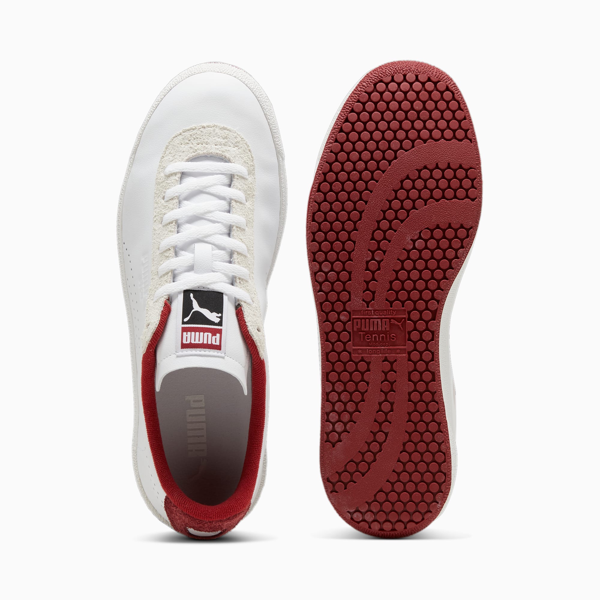 Puma red white on sale