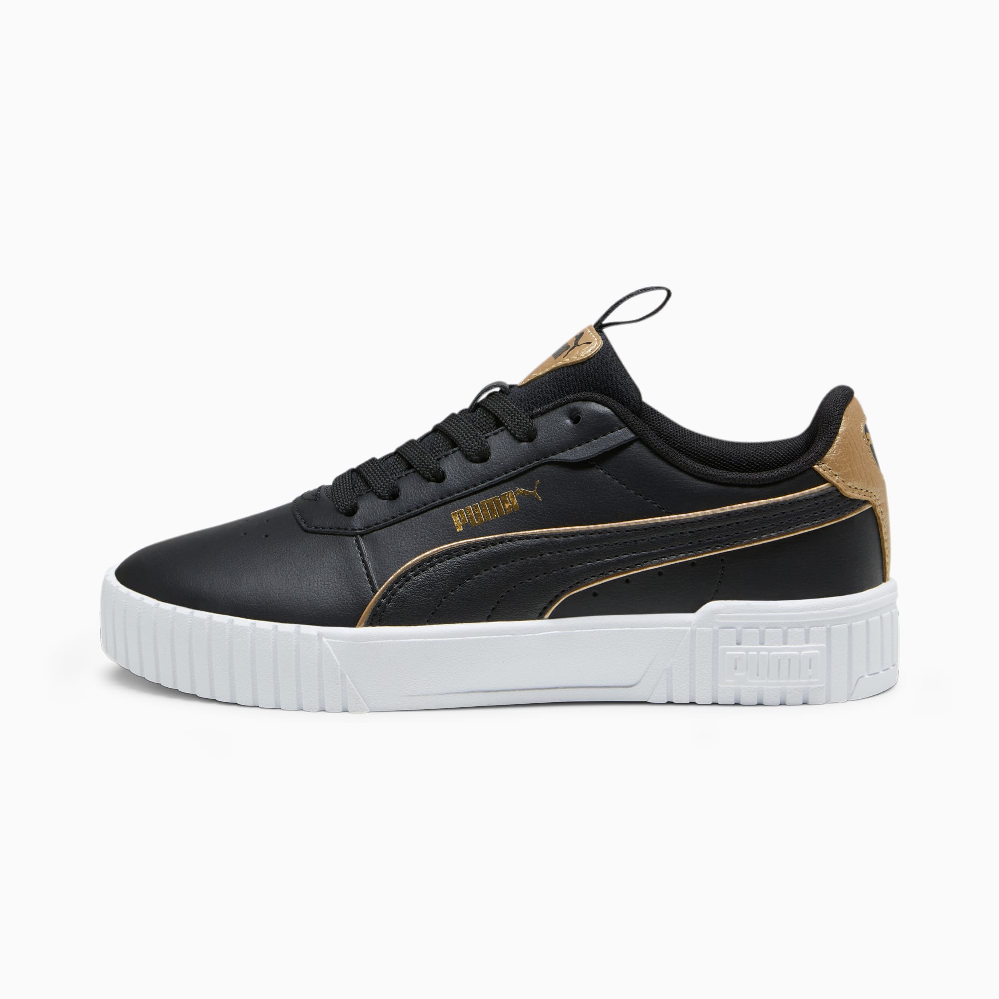Puma black gold sneakers on sale