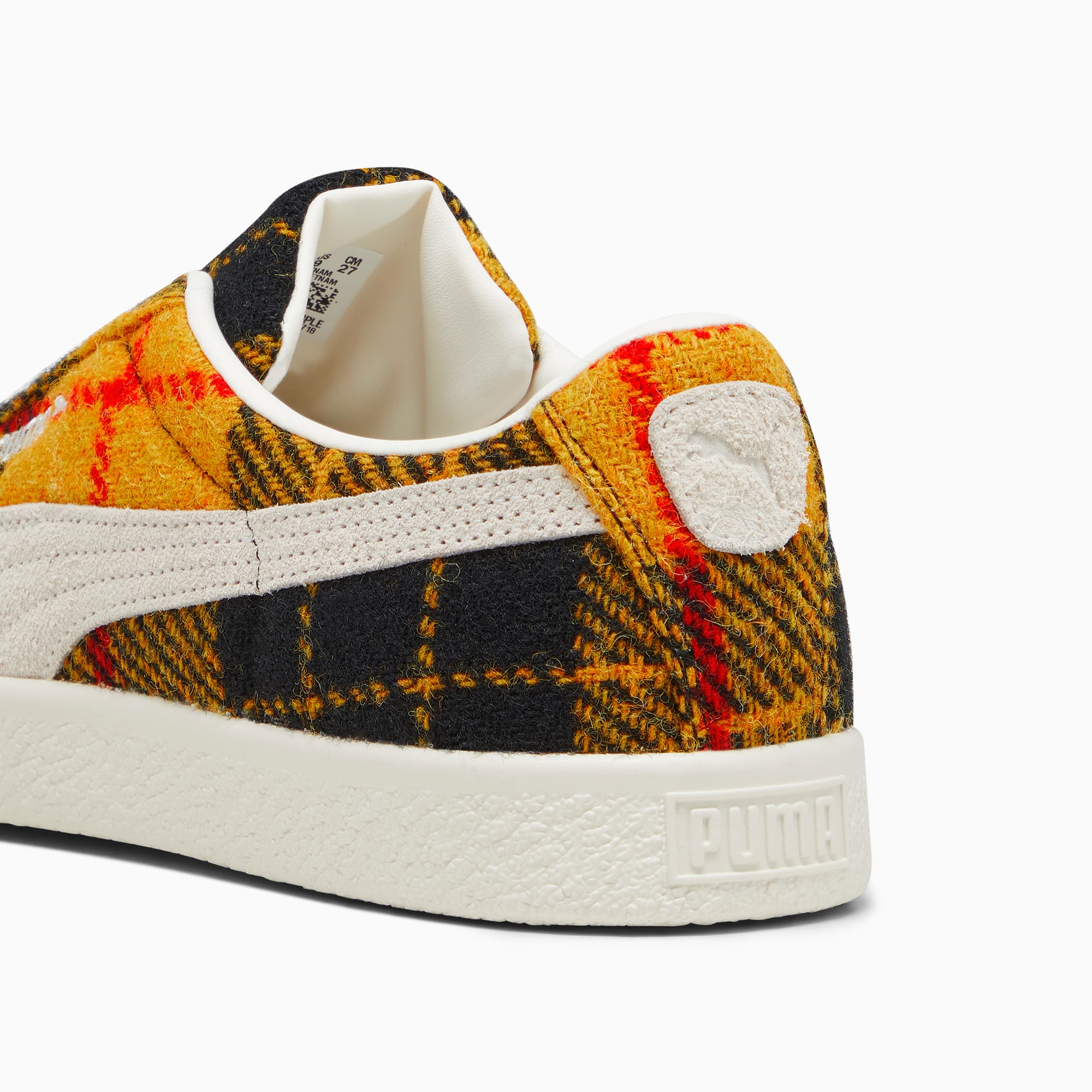 Suede VTG Harris Tweed Sneakers