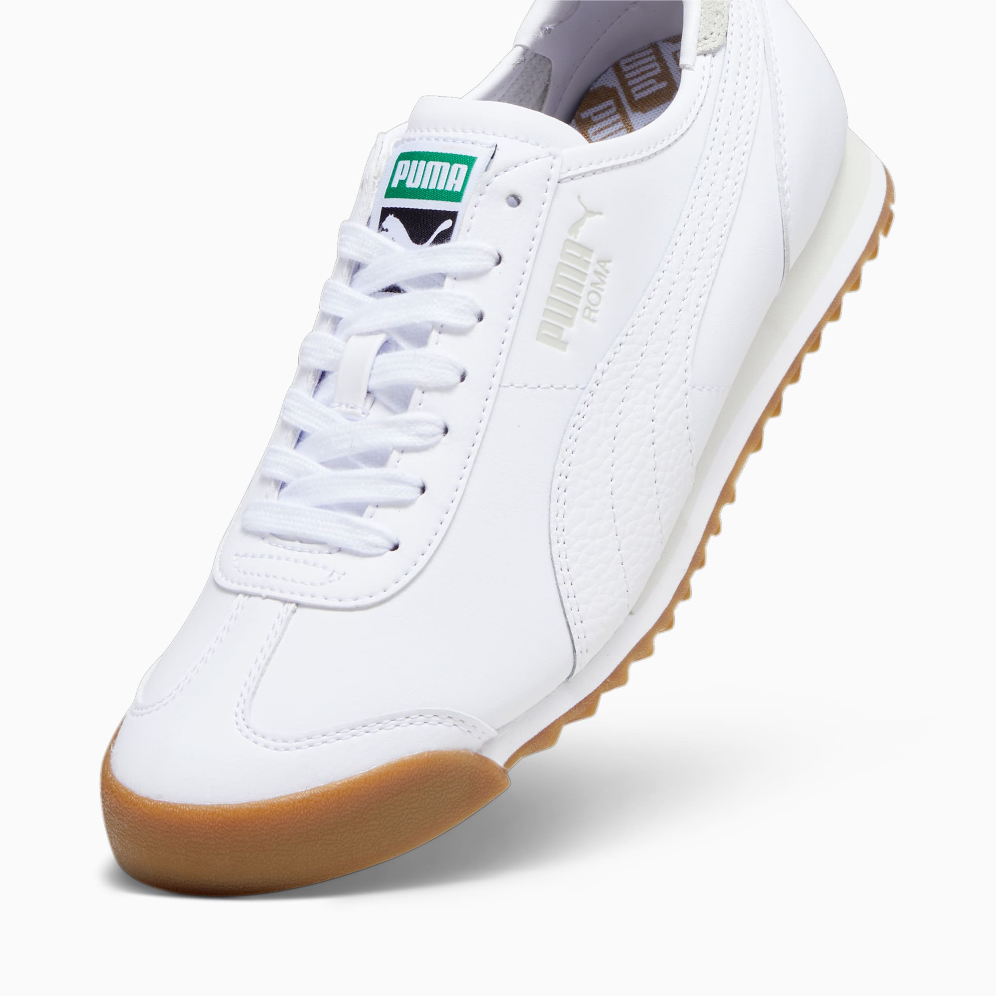 Roma OG lth PUMA White Sedate Gray PUMA Shop All Puma PUMA