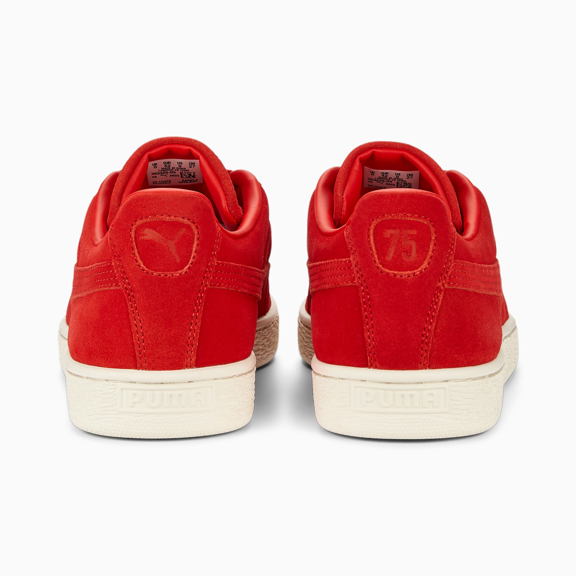 Puma suede blue red sales