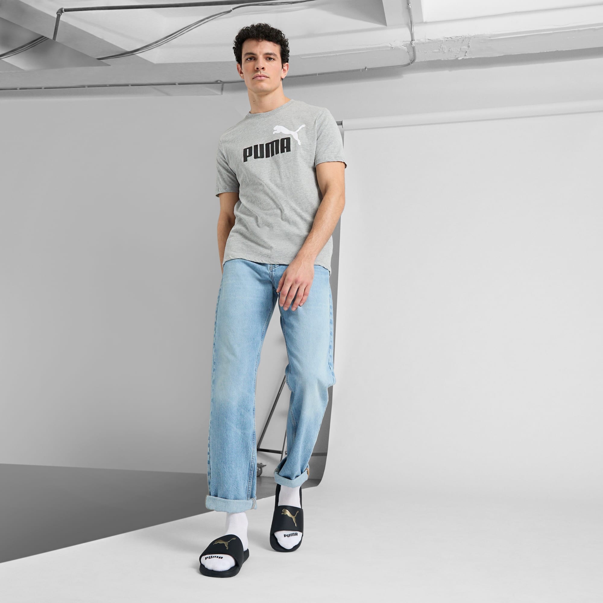 Puma slides mens jeans deals