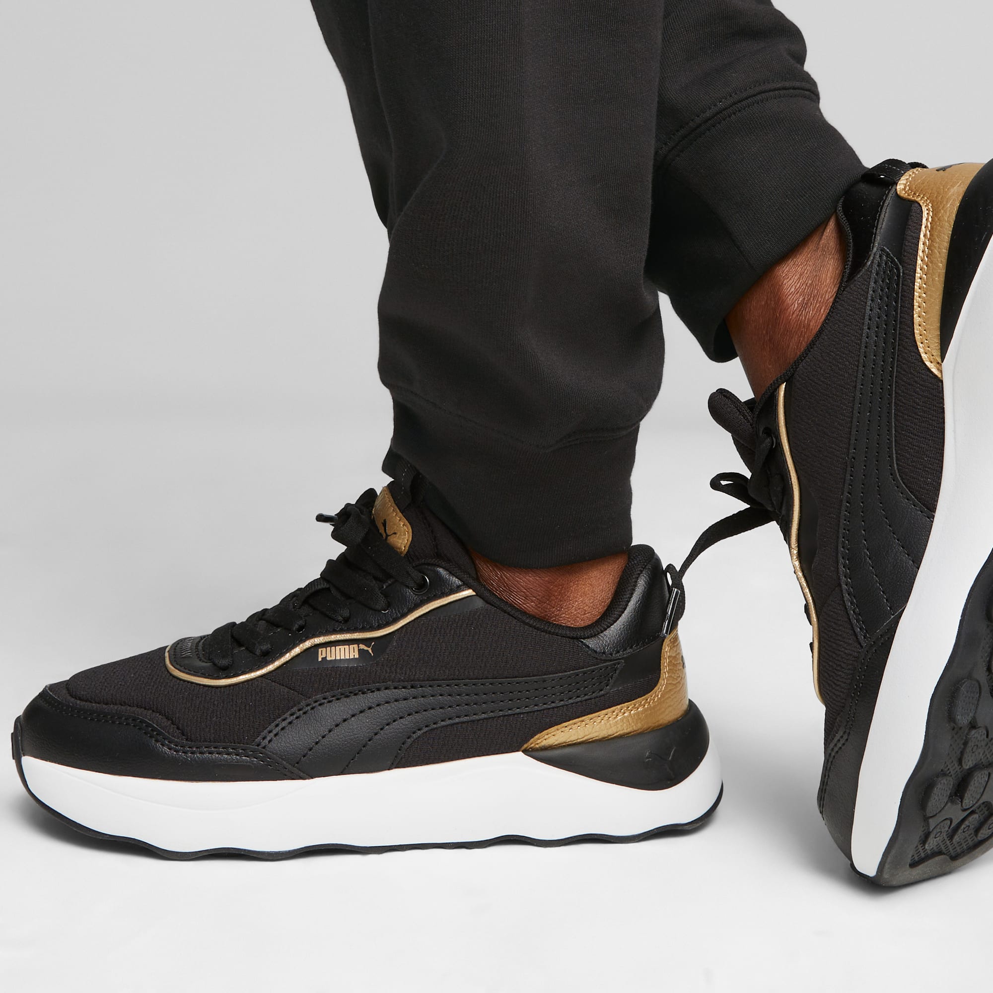 Runtamed Platform Metallics Women s Sneakers PUMA