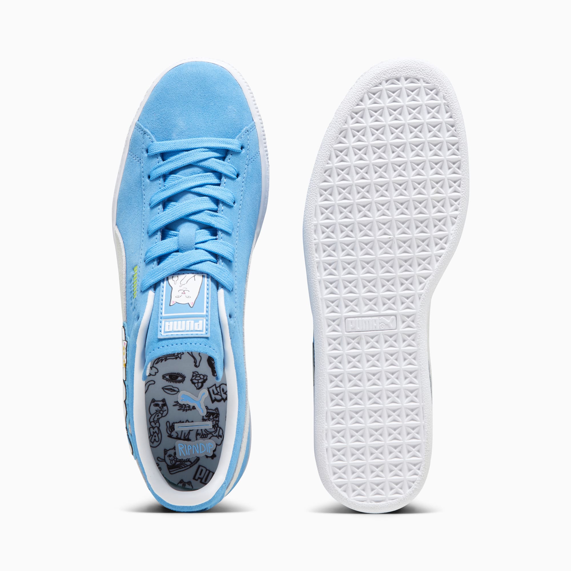 PUMA x RIPNDIP Suede Blue Unisex Sneakers PUMA