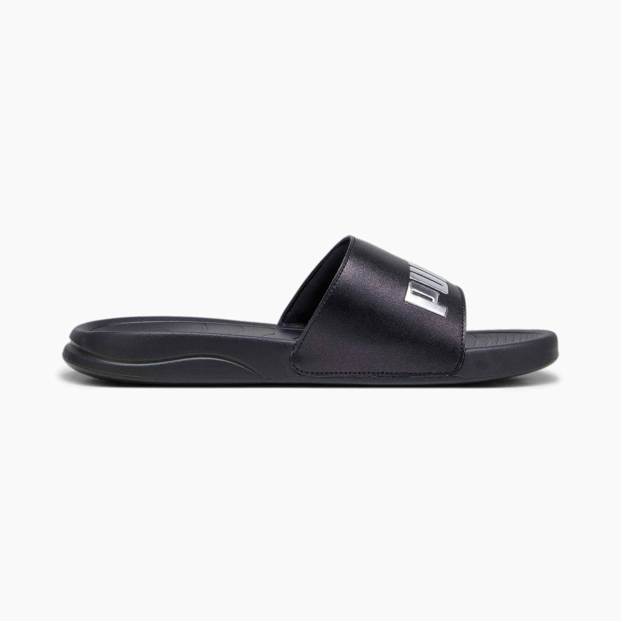 Puma leather flip flops top