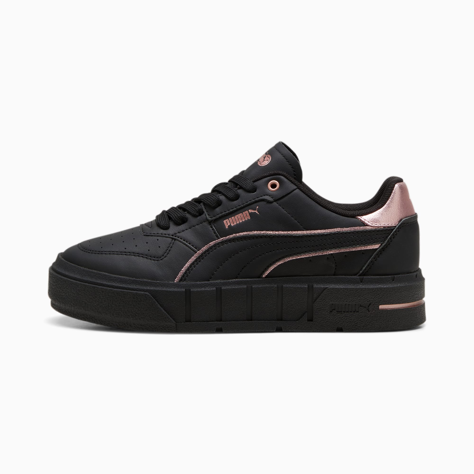 Cali Court Metallic Women s Sneakers PUMA Black Copper Rose PUMA SHOP ALL PUMA PUMA