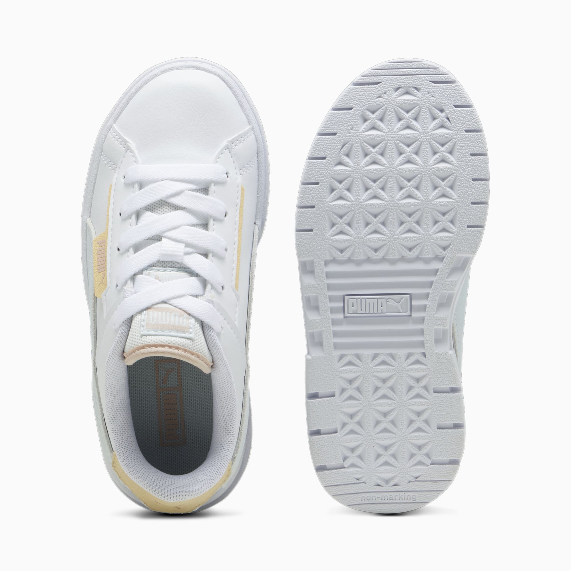 Puma basket stitch trainers hotsell