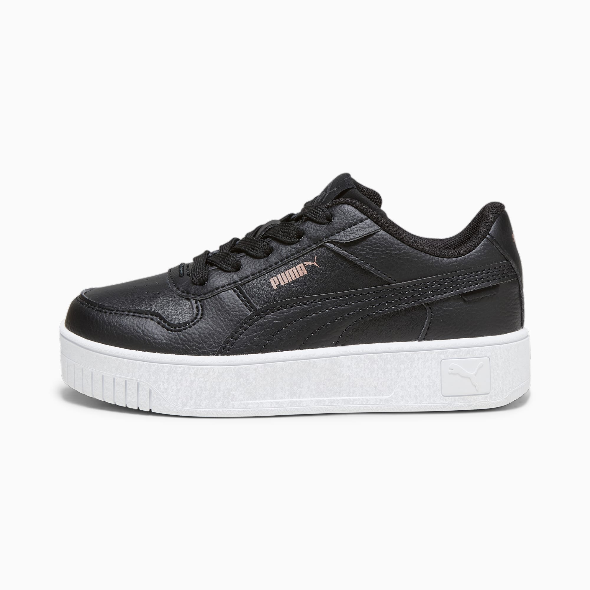 Carina Street Kids' Sneakers, PUMA Black-PUMA Black-Rose Gold-PUMA White, large