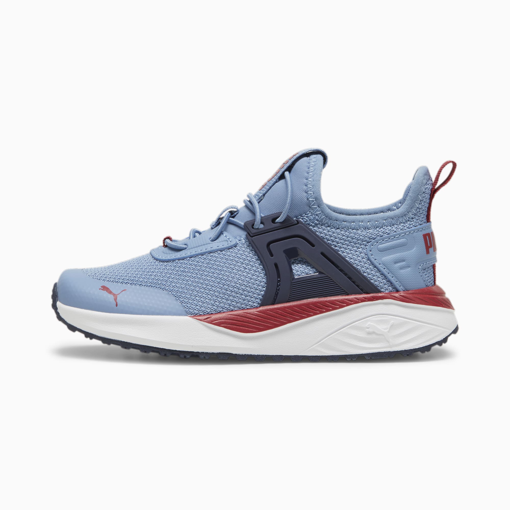 Puma navy blue pacer next cage jr sneakers discount