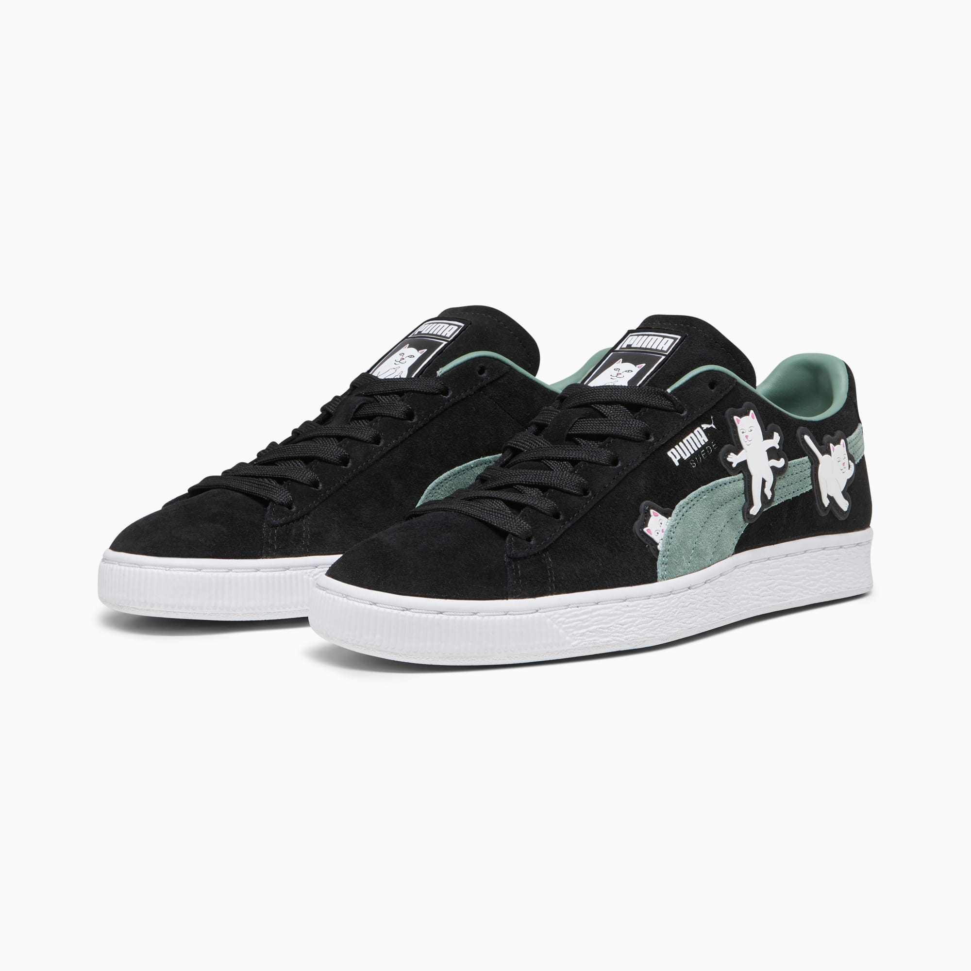 Puma suede noir paillette store