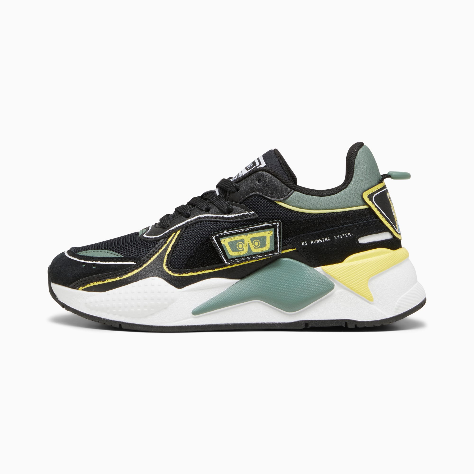 Baskets RS X PUMA x BOB L PONGE Enfant et Adolescent yellow PUMA