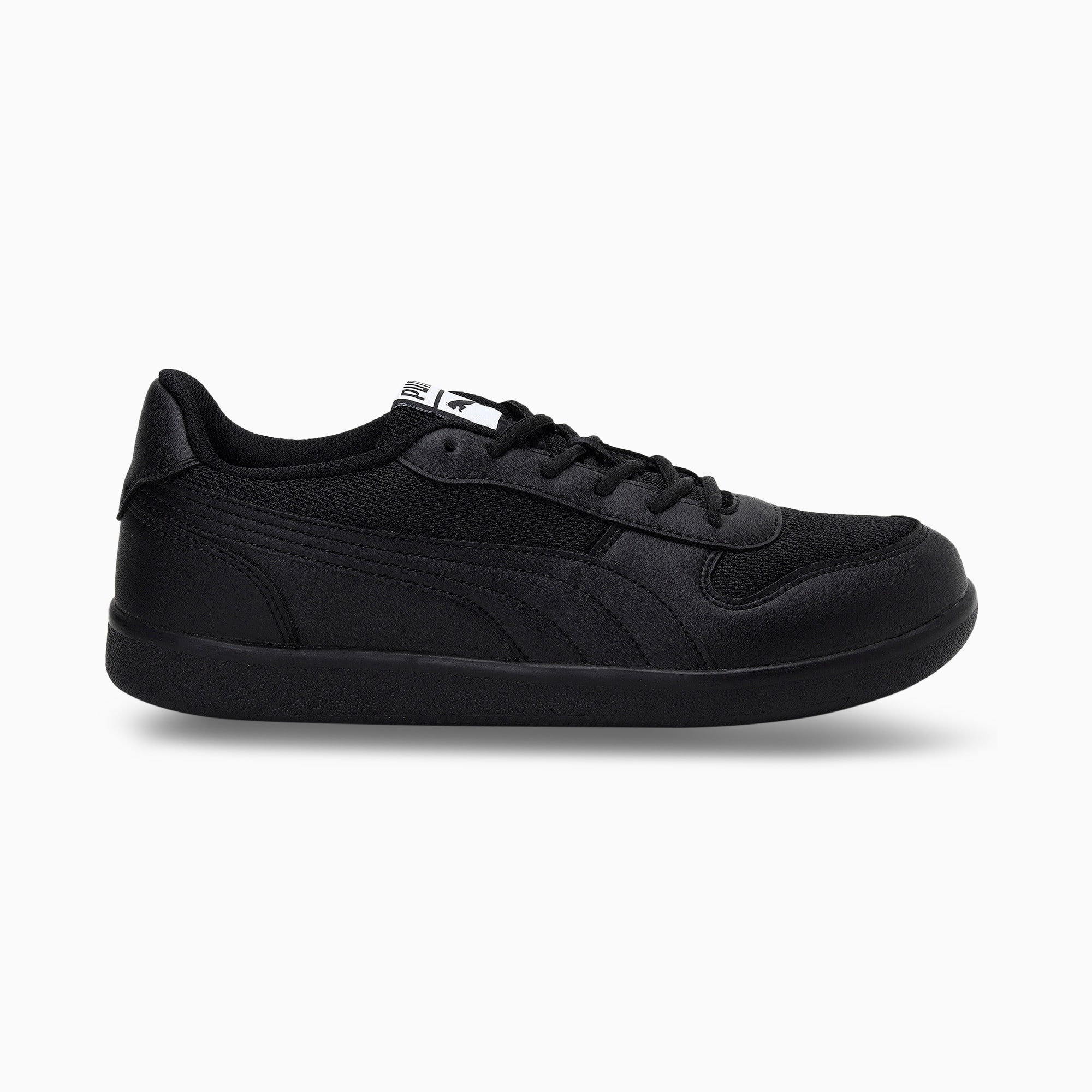 Puma unisex black shoes discount