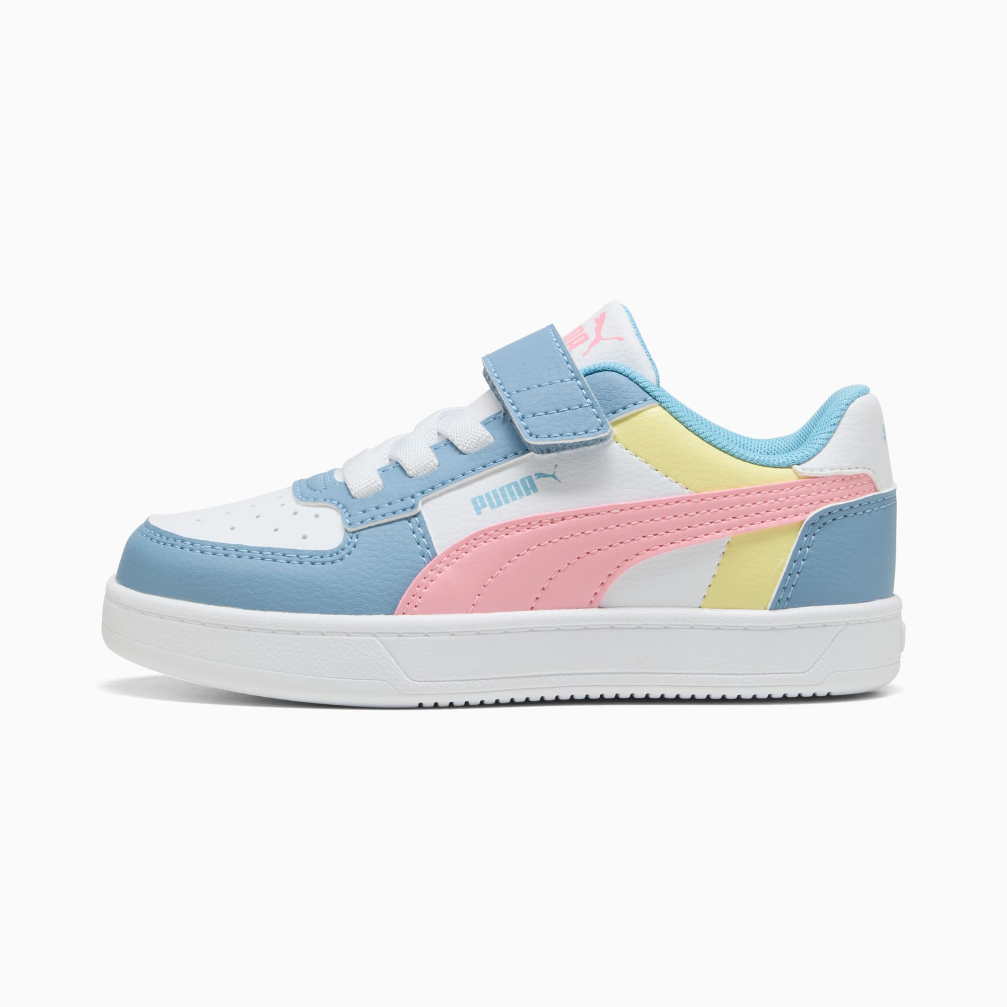Sneakers Caven 2.0 Block Enfant, PUMA White-Pinkscape-Cool Blue, large