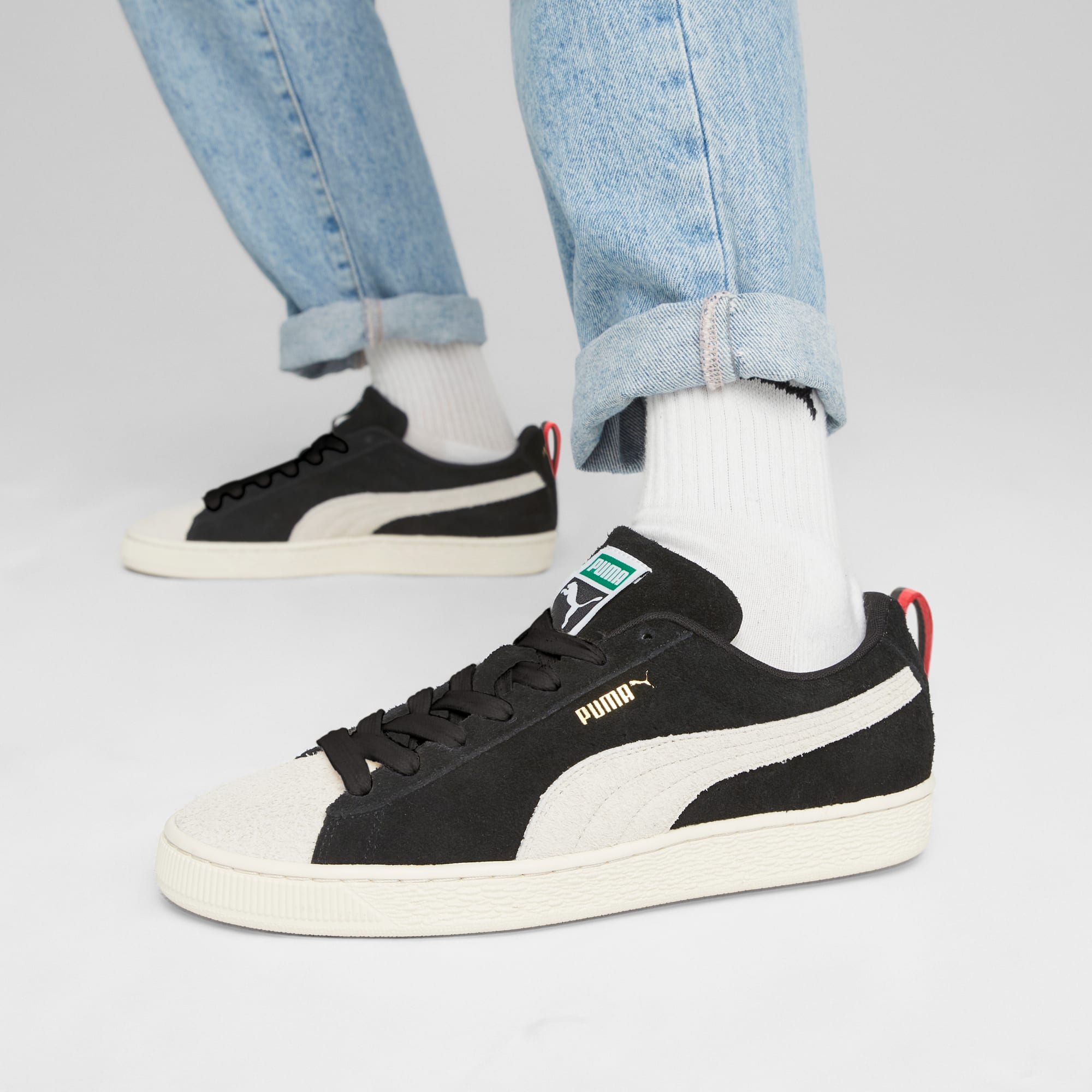 Suede Cassette Tape Men s Sneakers