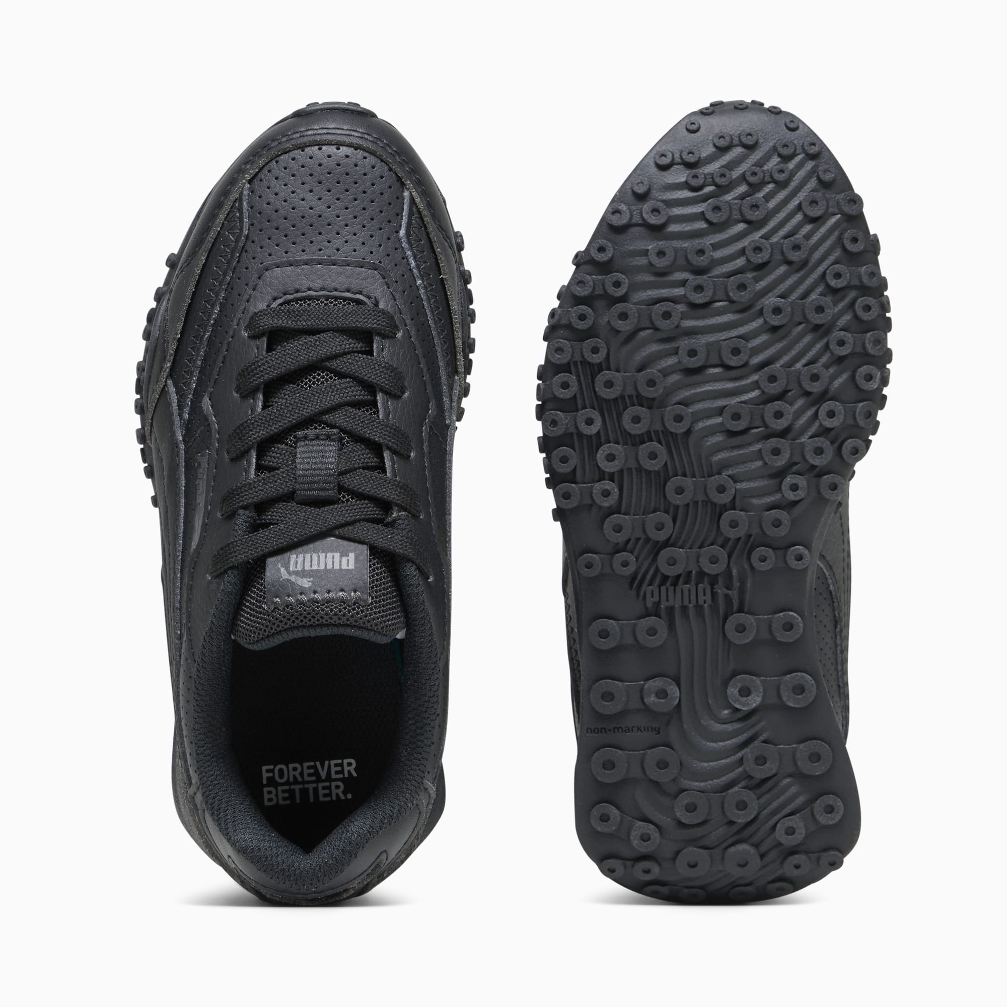 Puma mostro femme shop perforated leather women s shoes