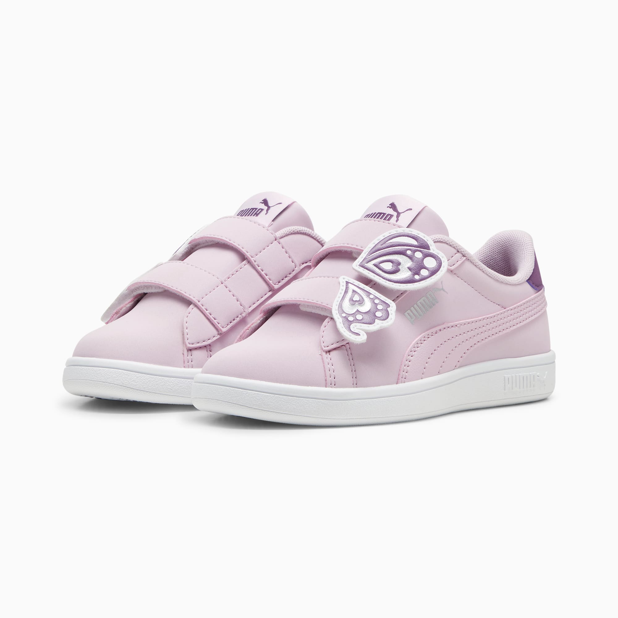 Zapatillas PUMA Smash 3.0 Butterfly para niña pequeña, pink