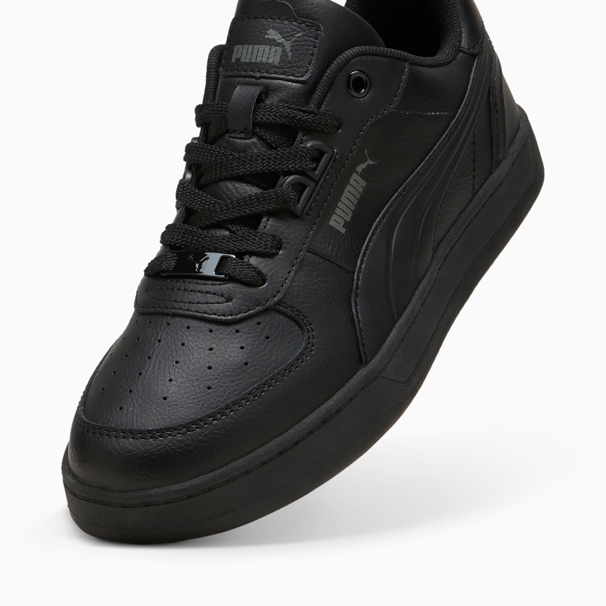 Black puma leather online