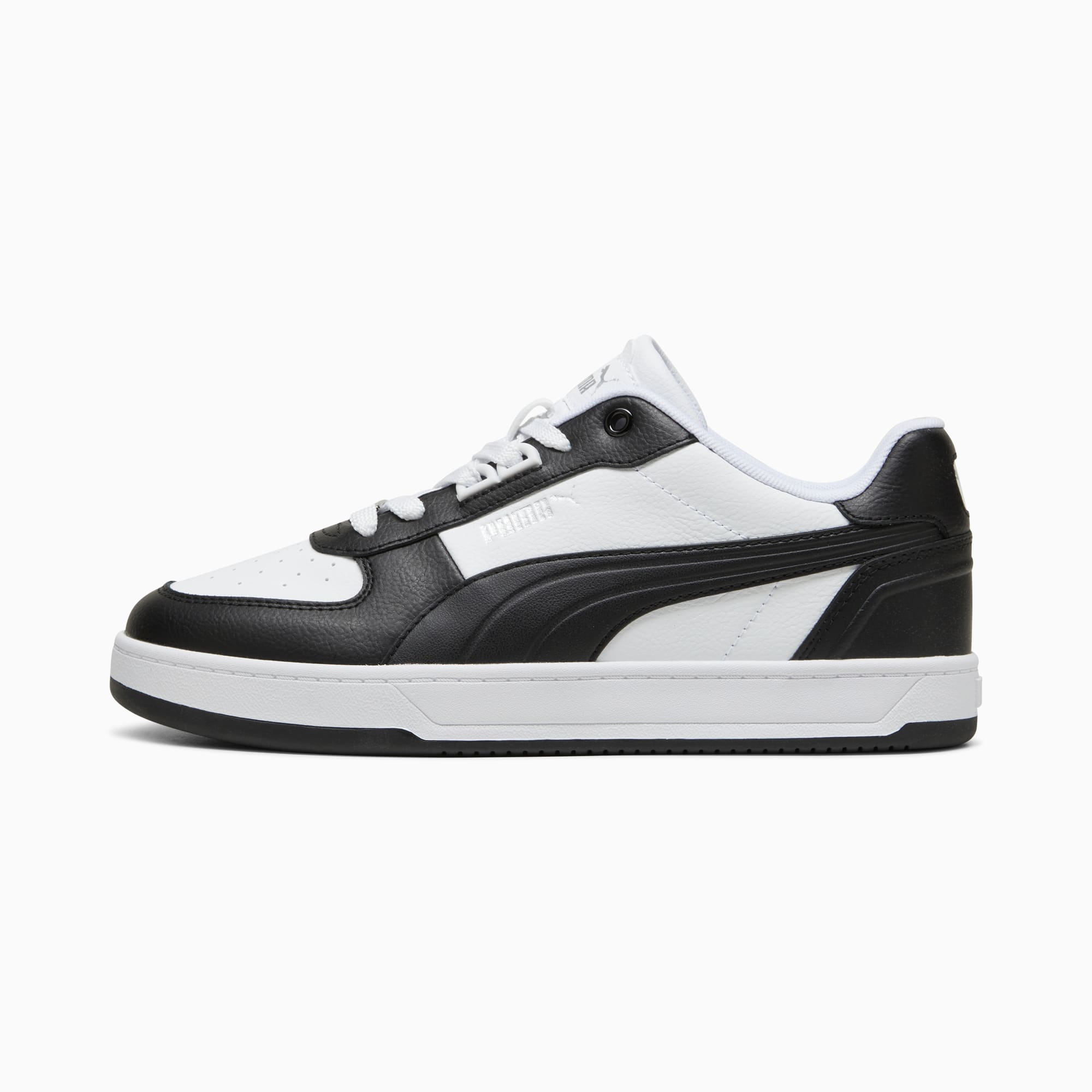 Puma Caven 2.0 Lux Unisex Sneakers | PUMA Black-PUMA Silver-PUMA White ...