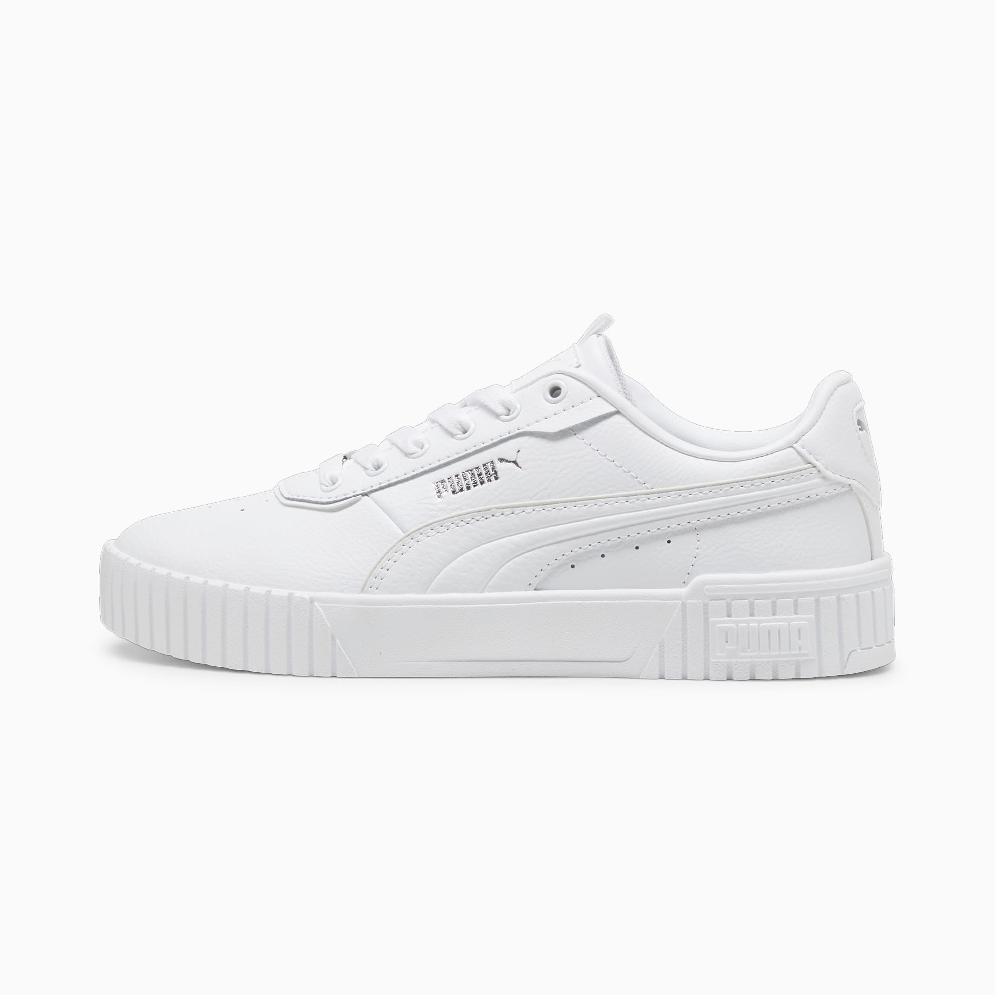 Carina 2.0 Lux Women's Sneakers | PUMA White-Vapor Gray-PUMA Silver ...