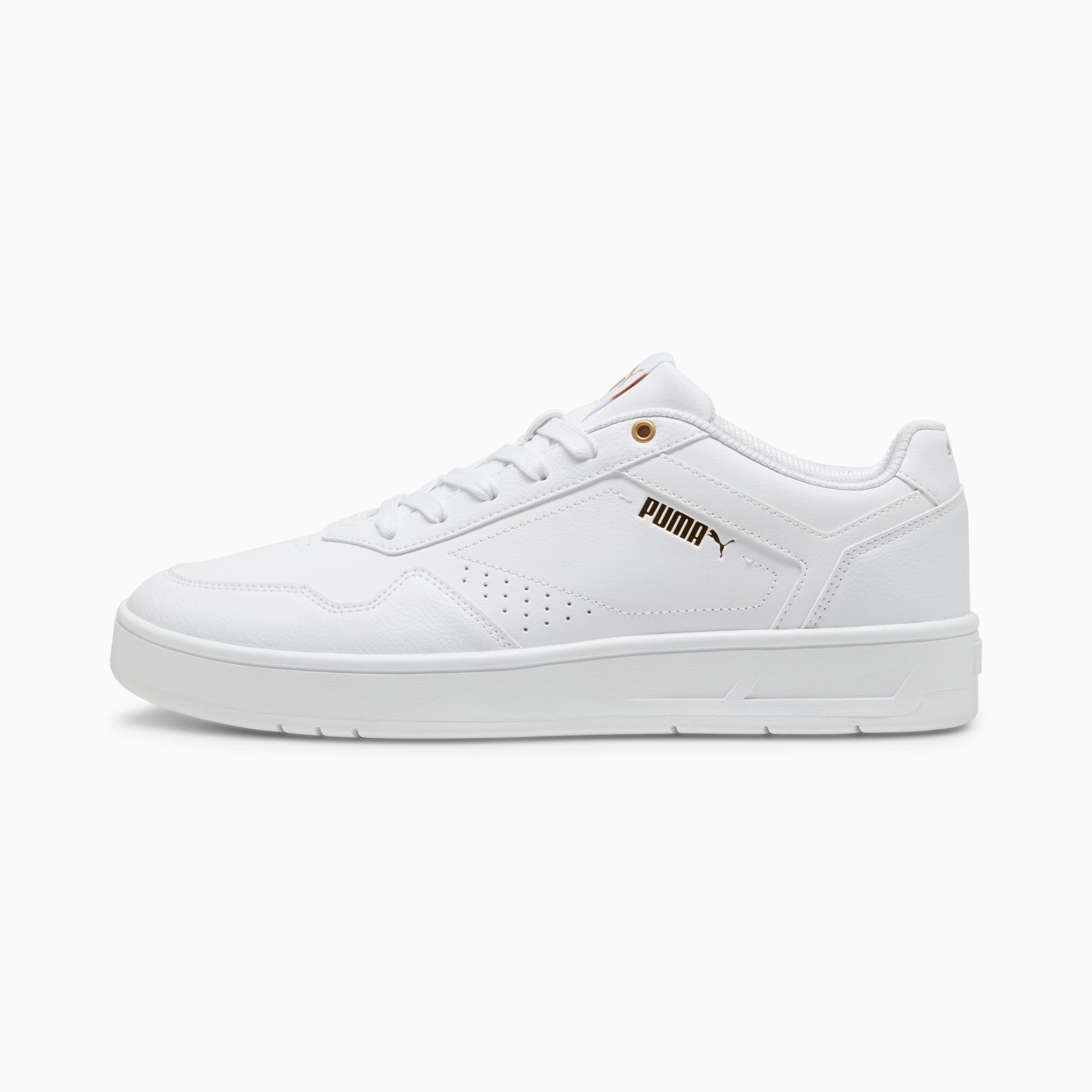 Court Classic Sneakers | PUMA White-PUMA Gold | PUMA Staff Picks | PUMA