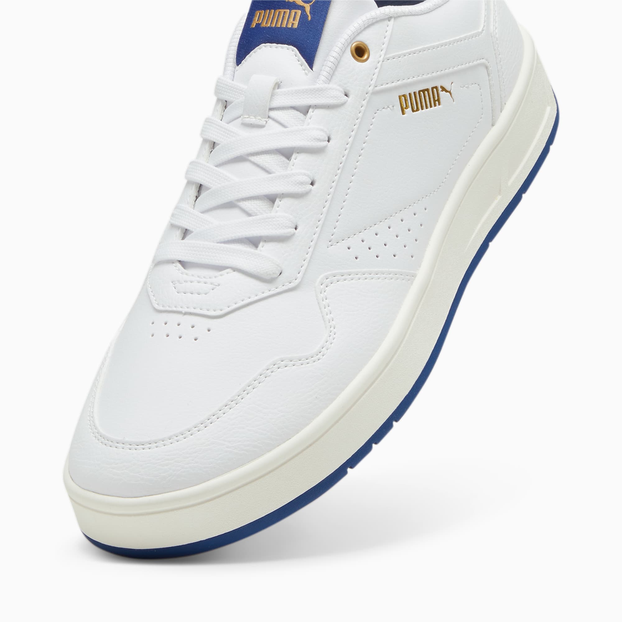 Court Classic Sneakers PUMA White Clyde Royal PUMA Gold PUMA Shoes PUMA