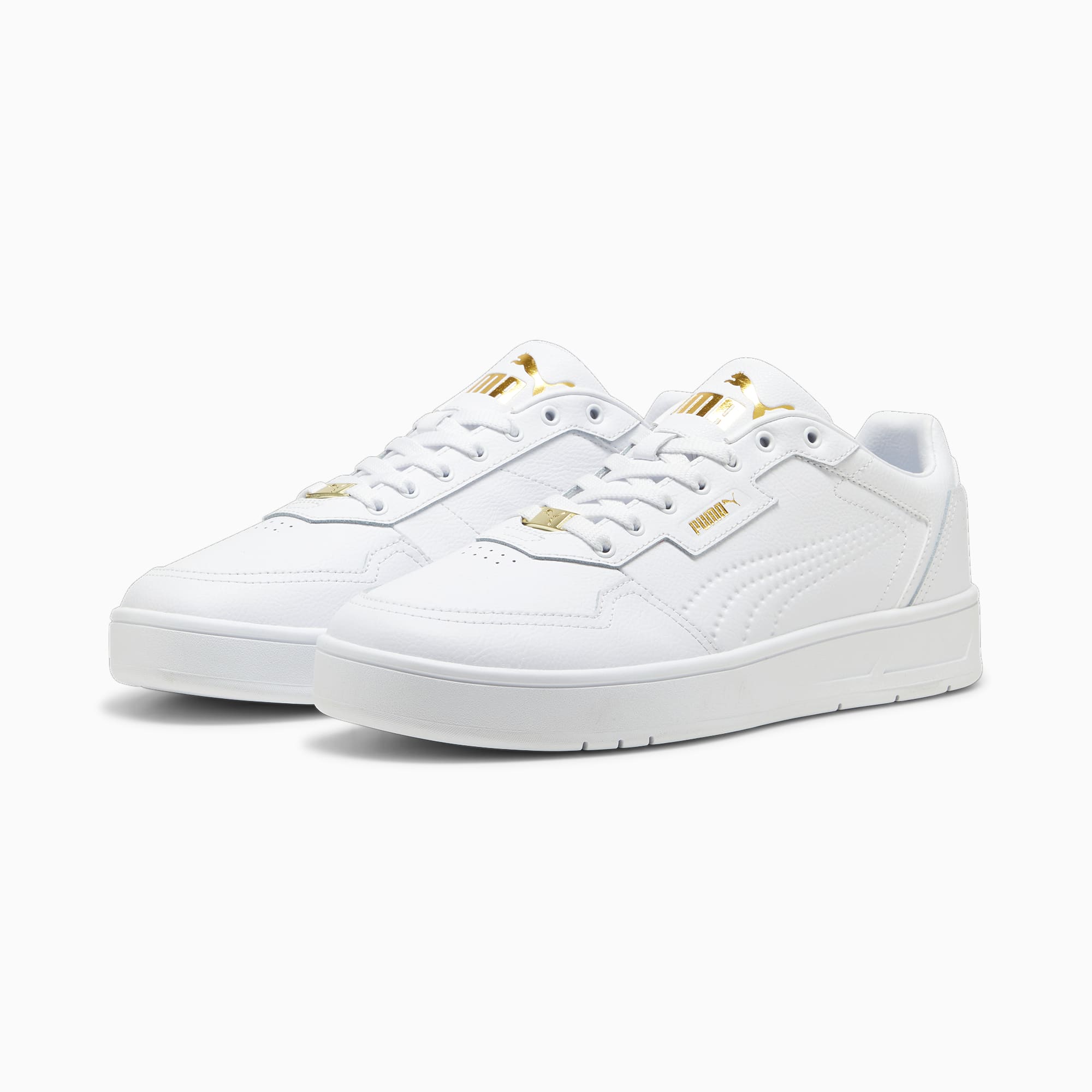 ☆送料無料☆ PUMA COURT CLASSIC CLEAN ☆ Puma Court Classic Clean trainers White | Dressinn