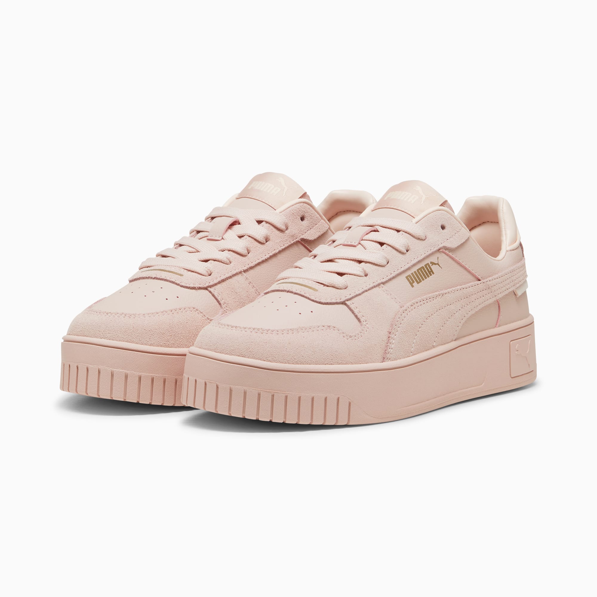 PUMA★CARINA STREET SD★厚底★兼用★ROSE QUARTZ-PUMA GOLD Carina-Street-SD-Women's-Sneakers